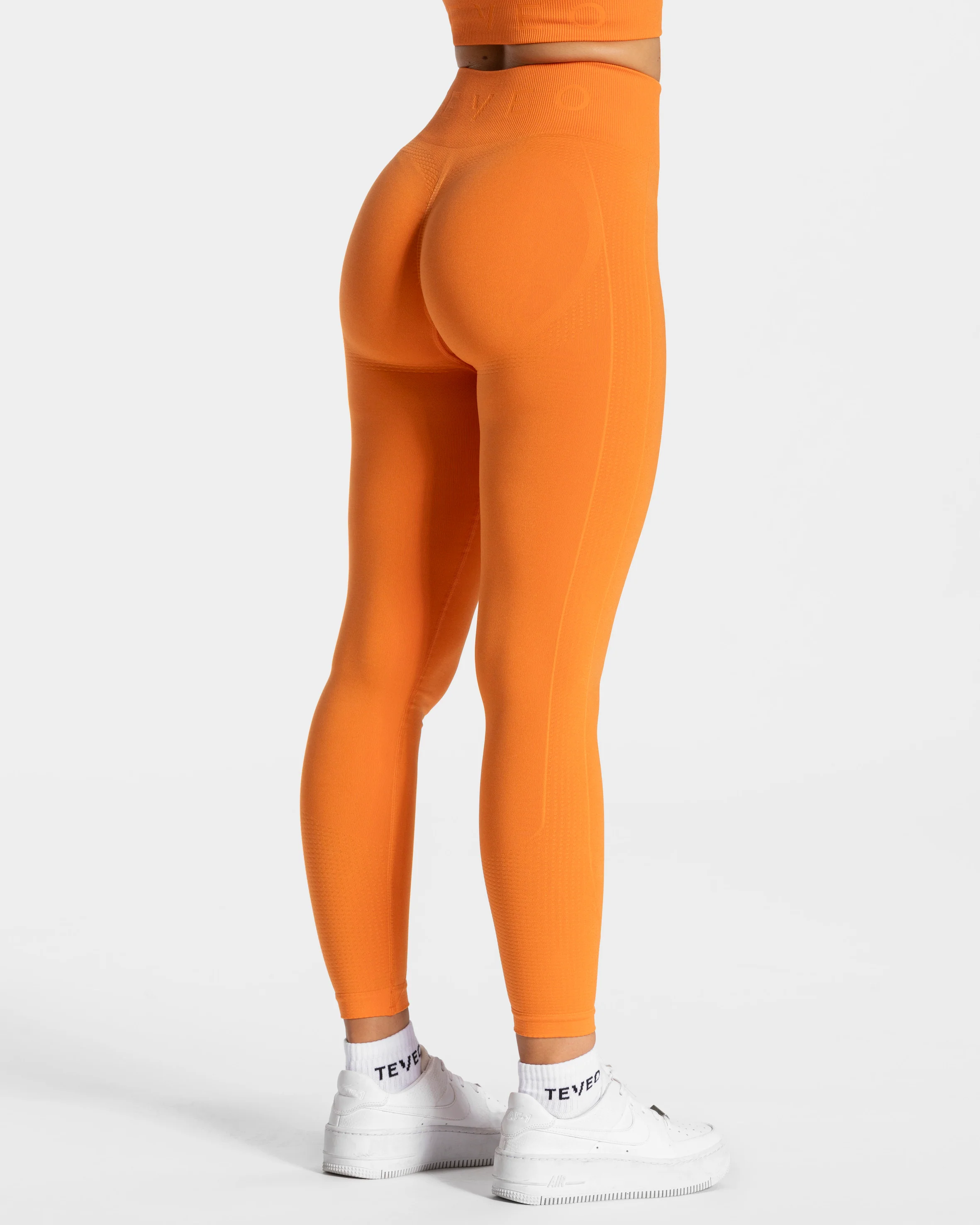 Focus Scrunch Leggings "Orange" - Image 2