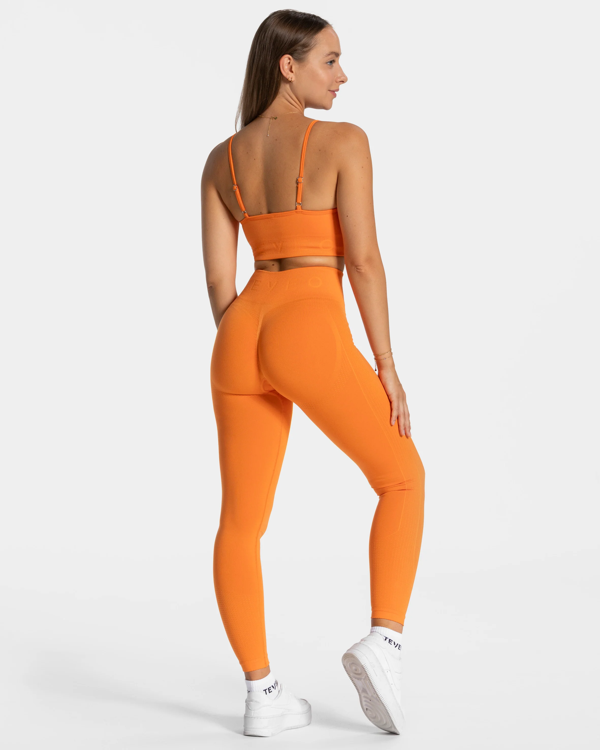 Focus Scrunch Leggings "Orange" - Image 5