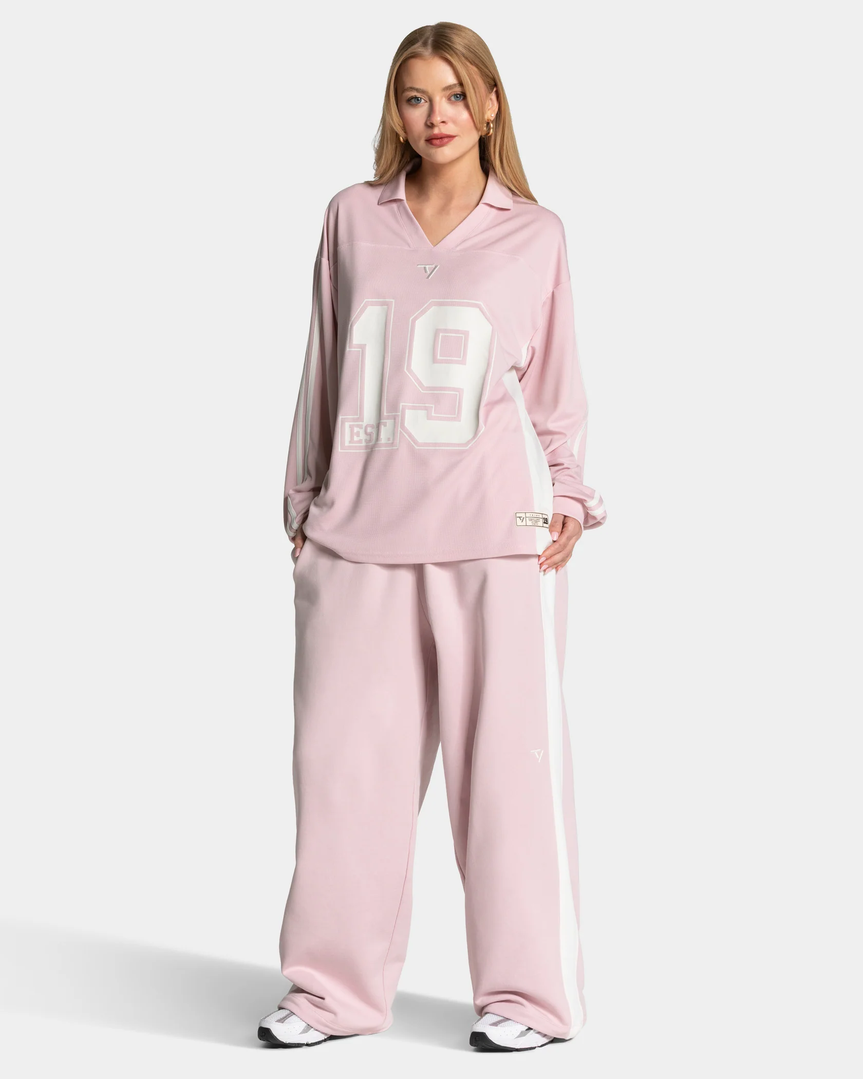 Football Polo Longsleeve "Rosa" - Image 3
