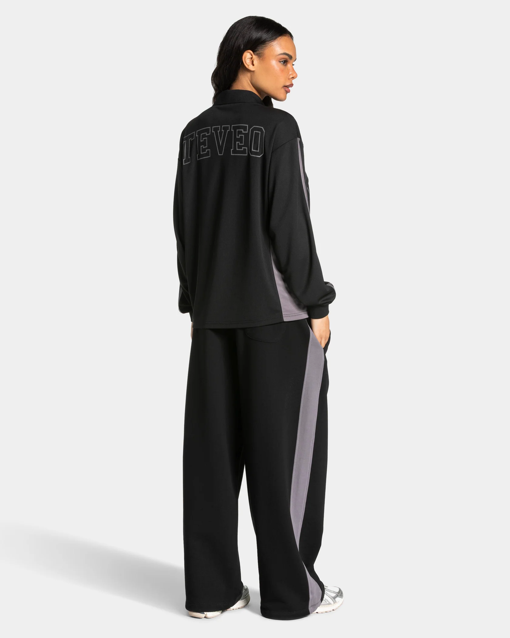 Football Polo Longsleeve "Schwarz" - Image 5