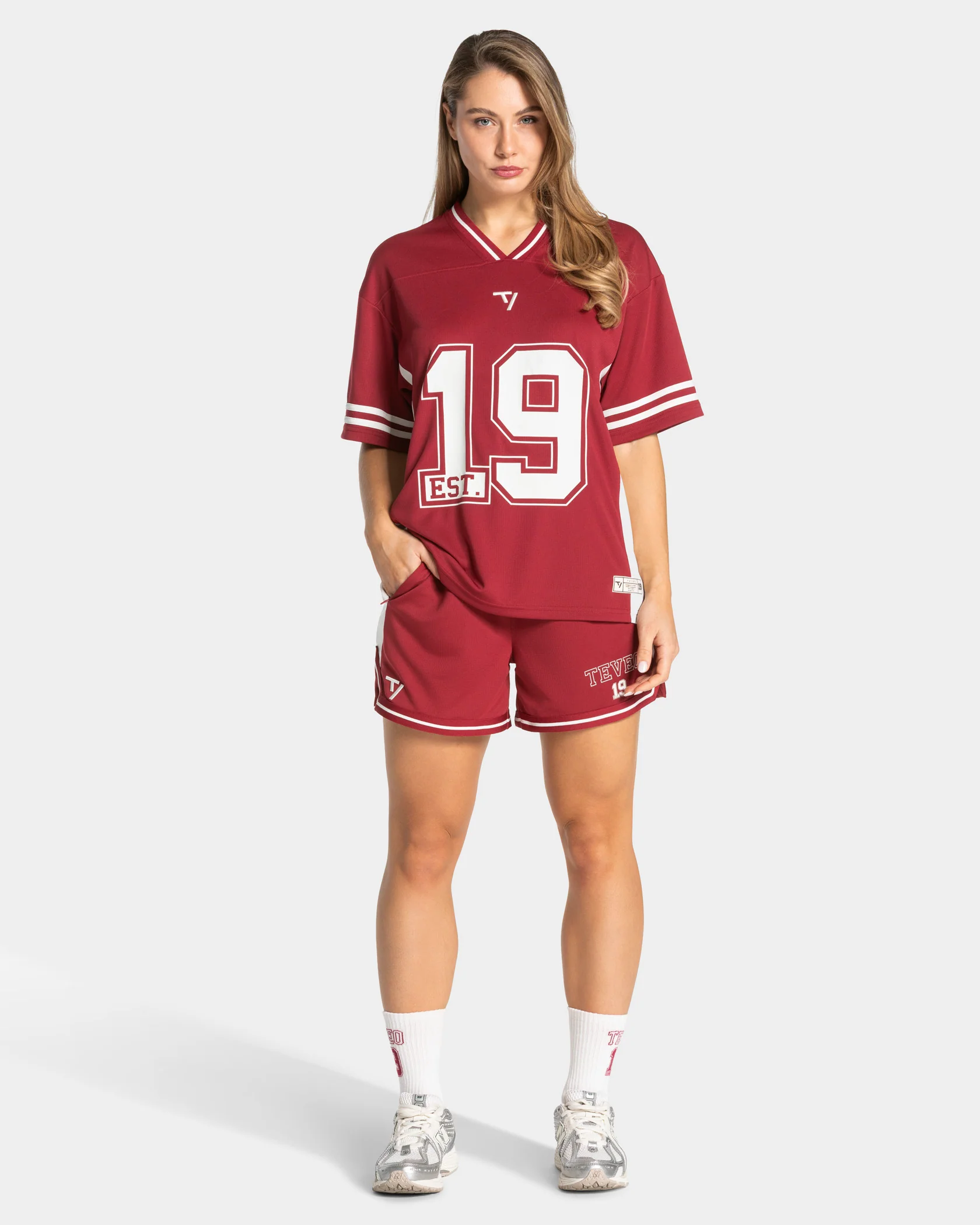 Football Shorts "Cranberry" - Image 3