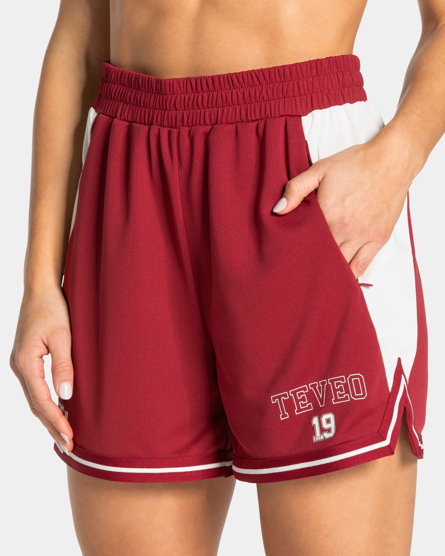 Football Shorts "Cranberry" - Image 4