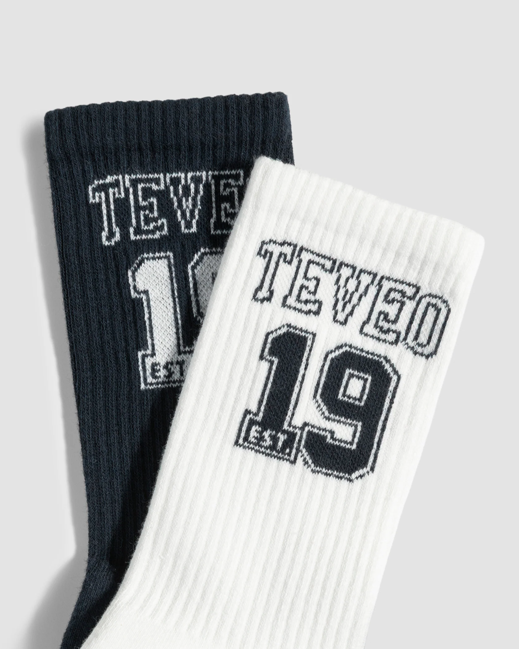 Football Socken (2er-Pack) "Midnight/Off White" - Image 3