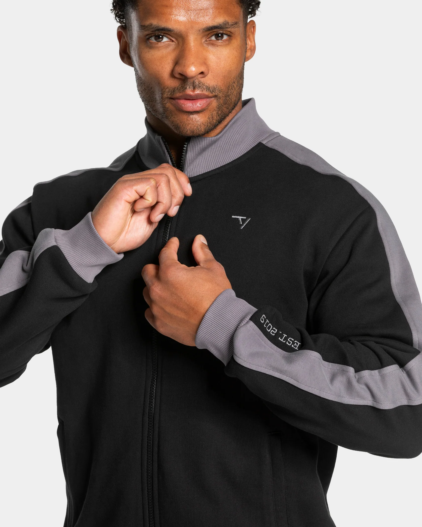 Football Zip Jacke "Schwarz" - Image 4