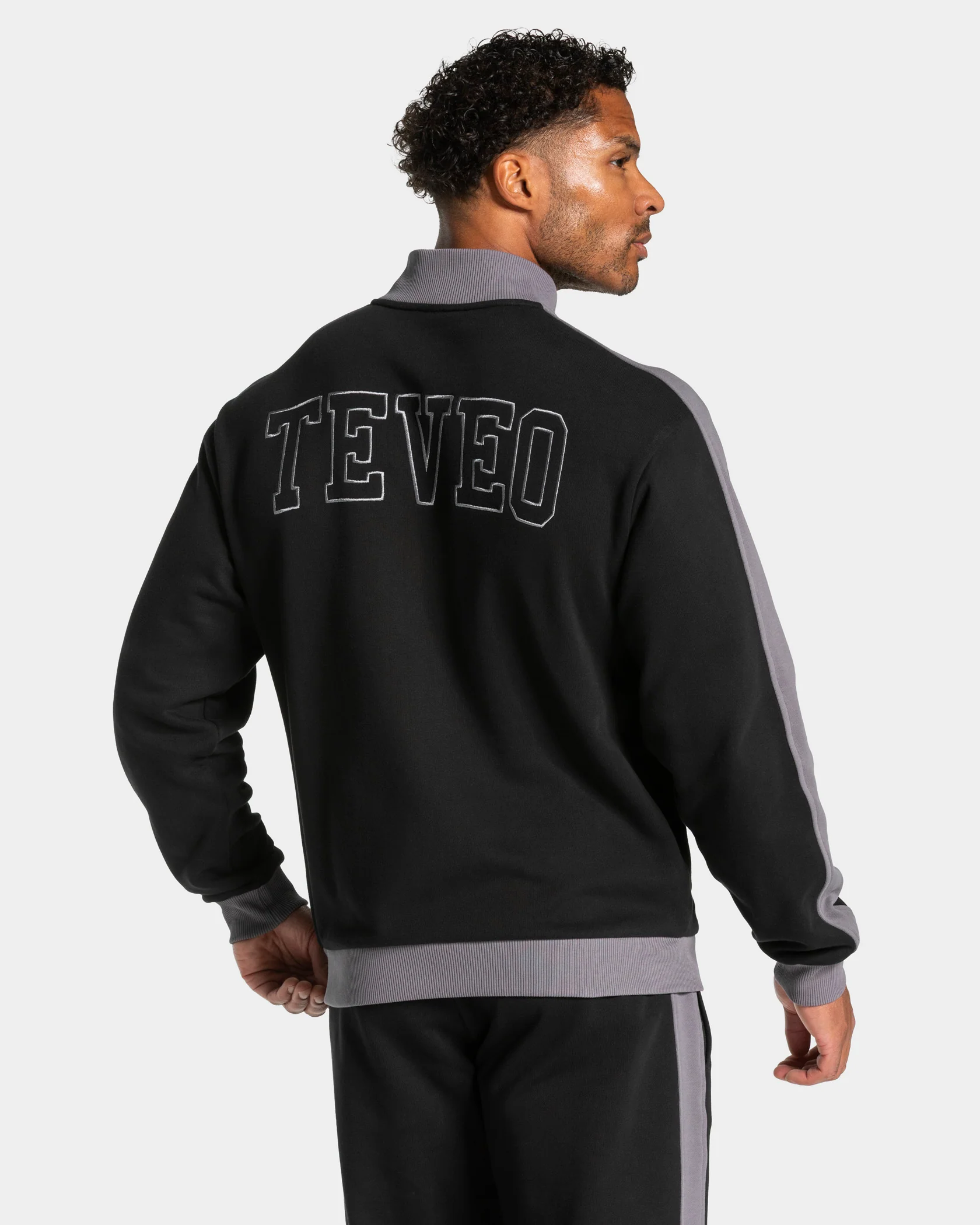 Football Zip Jacke "Schwarz" - Image 5