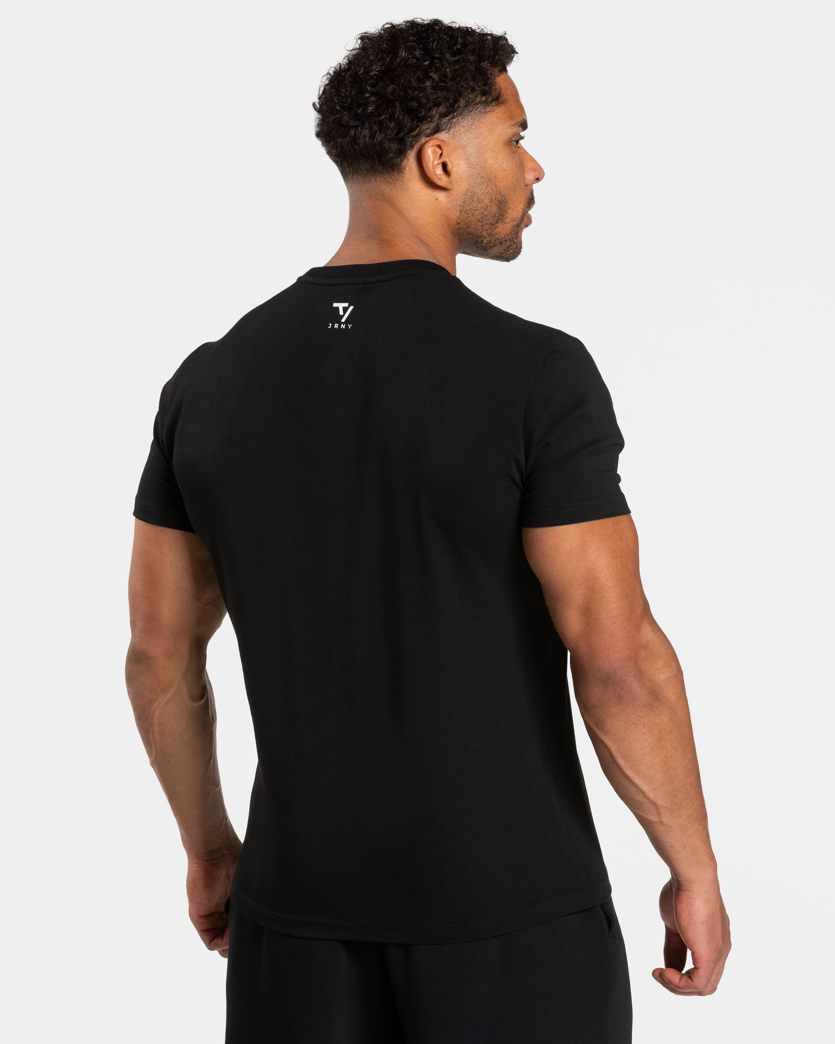Journey Fitted T-Shirt "Schwarz" - Image 2