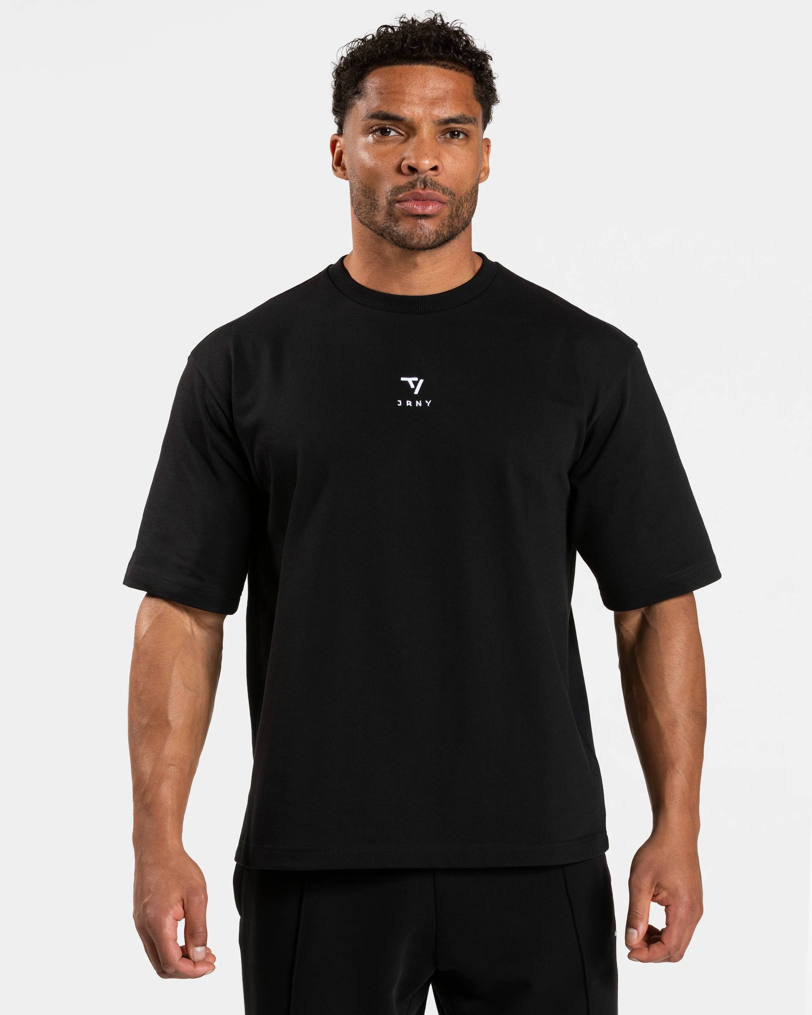 Journey Oversized T-Shirt "Schwarz" - Image 2