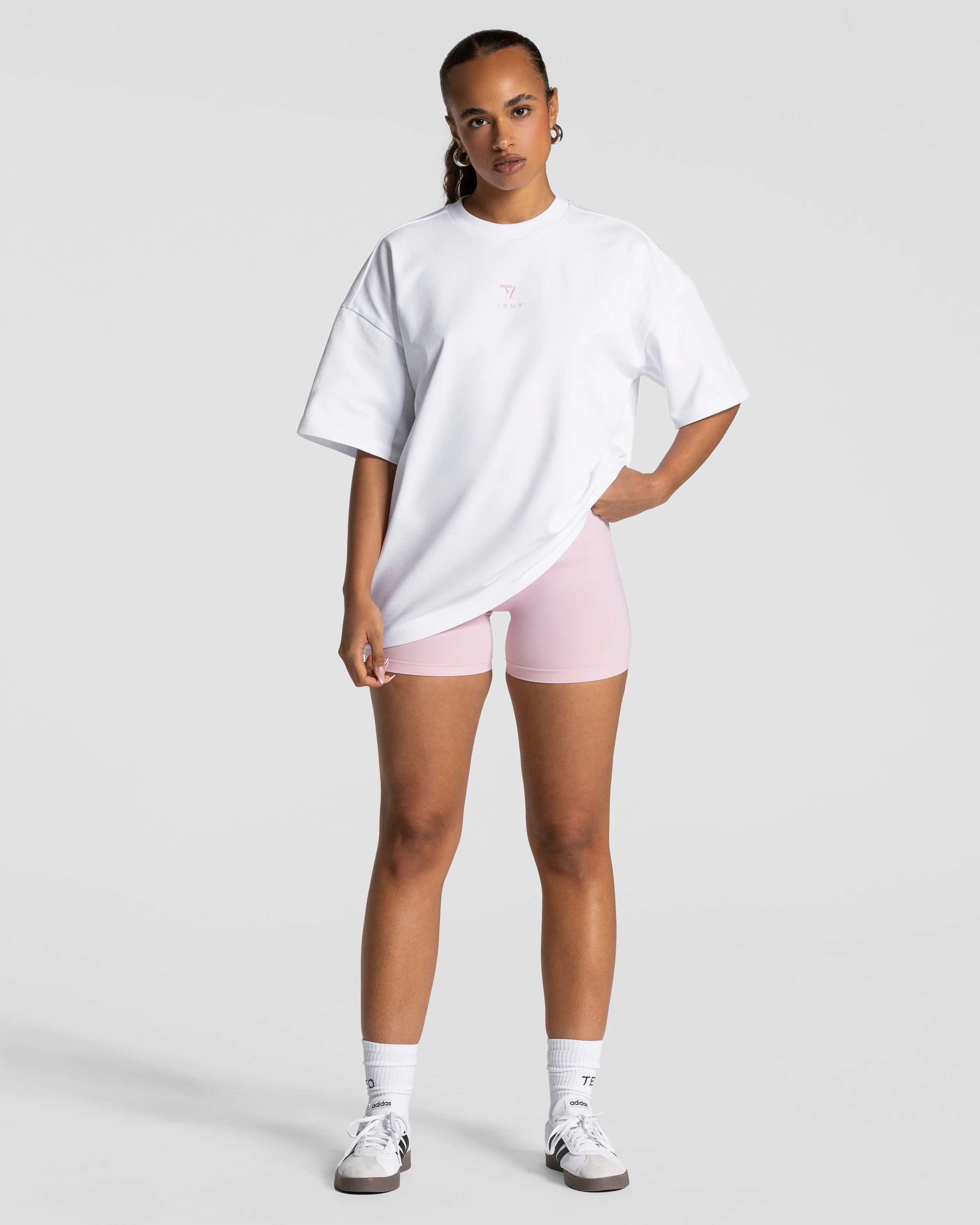 Journey Oversized T-Shirt "Weiß" - Image 3