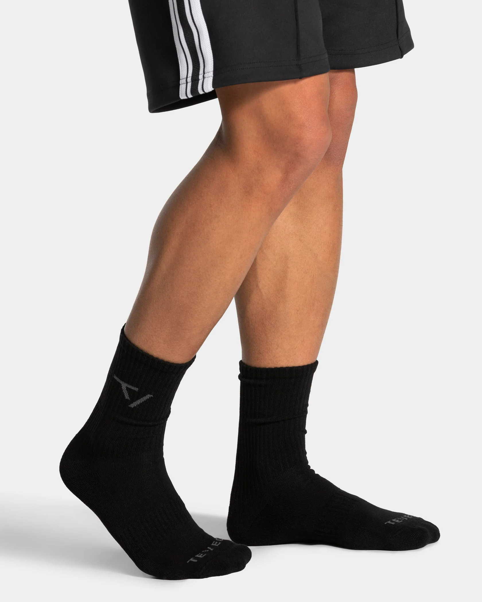 Knit Socken (2er-Pack) "Schwarz" - Image 3