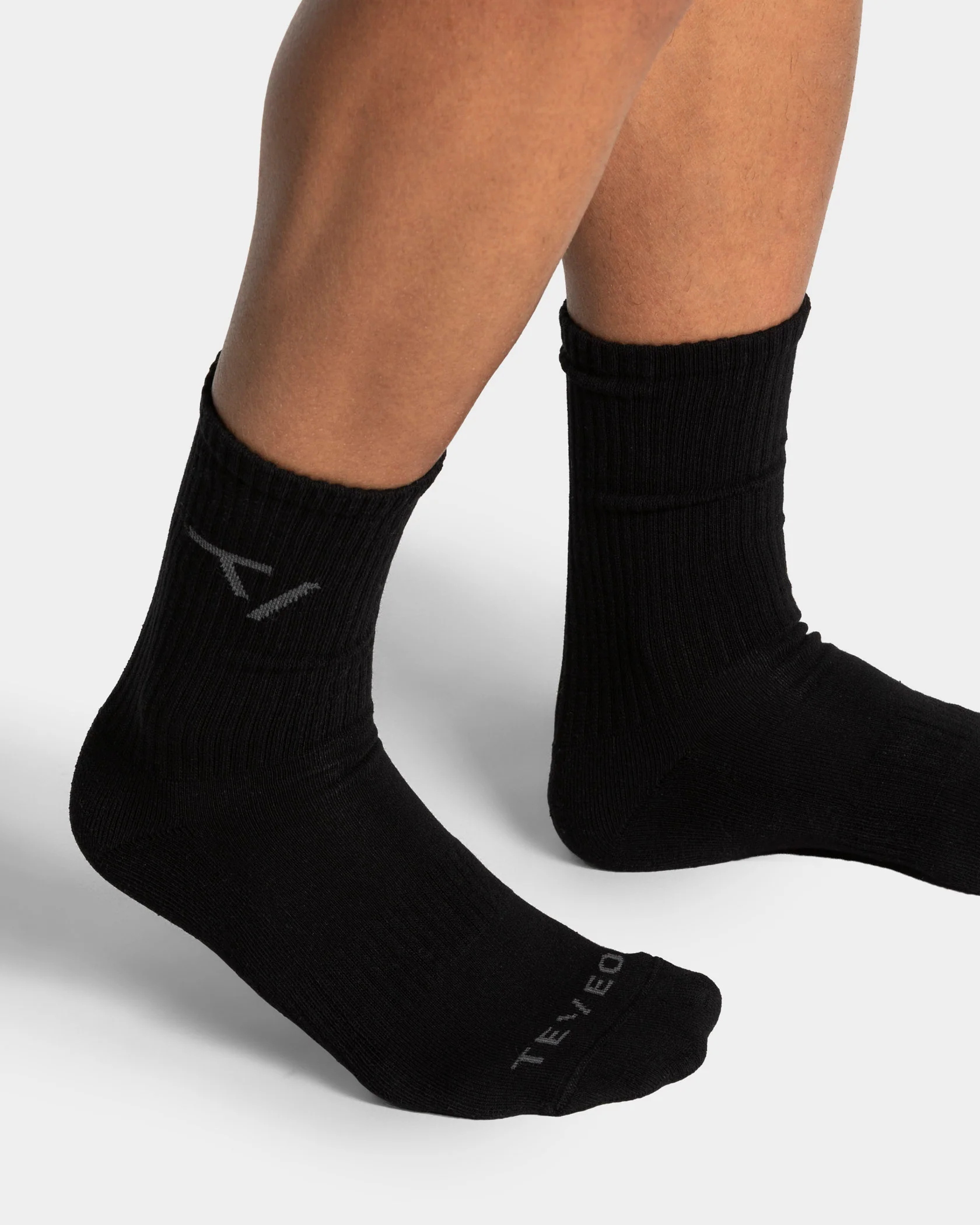 Knit Socken (2er-Pack) "Schwarz" - Image 4