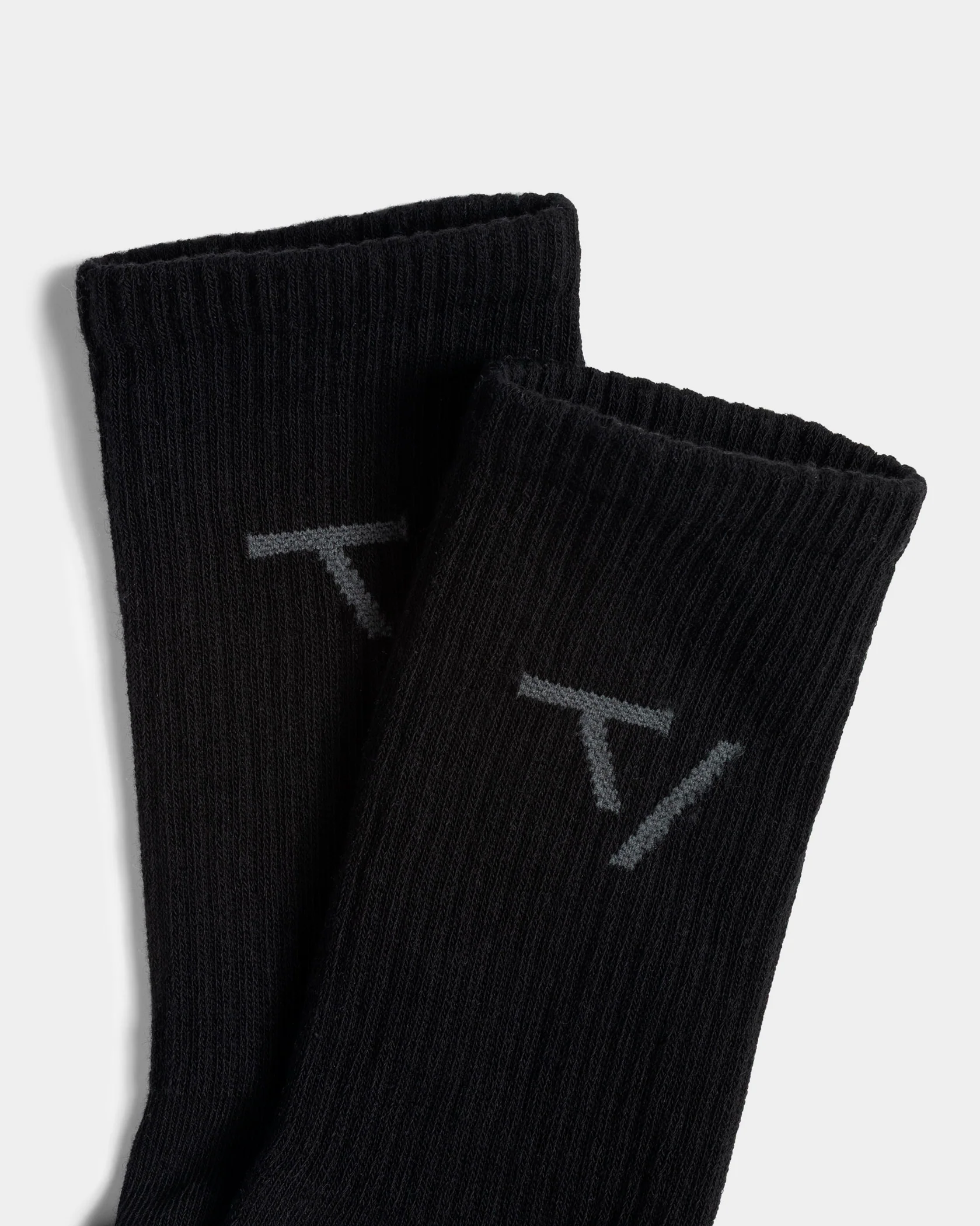 Knit Socken (2er-Pack) "Schwarz" - Image 5