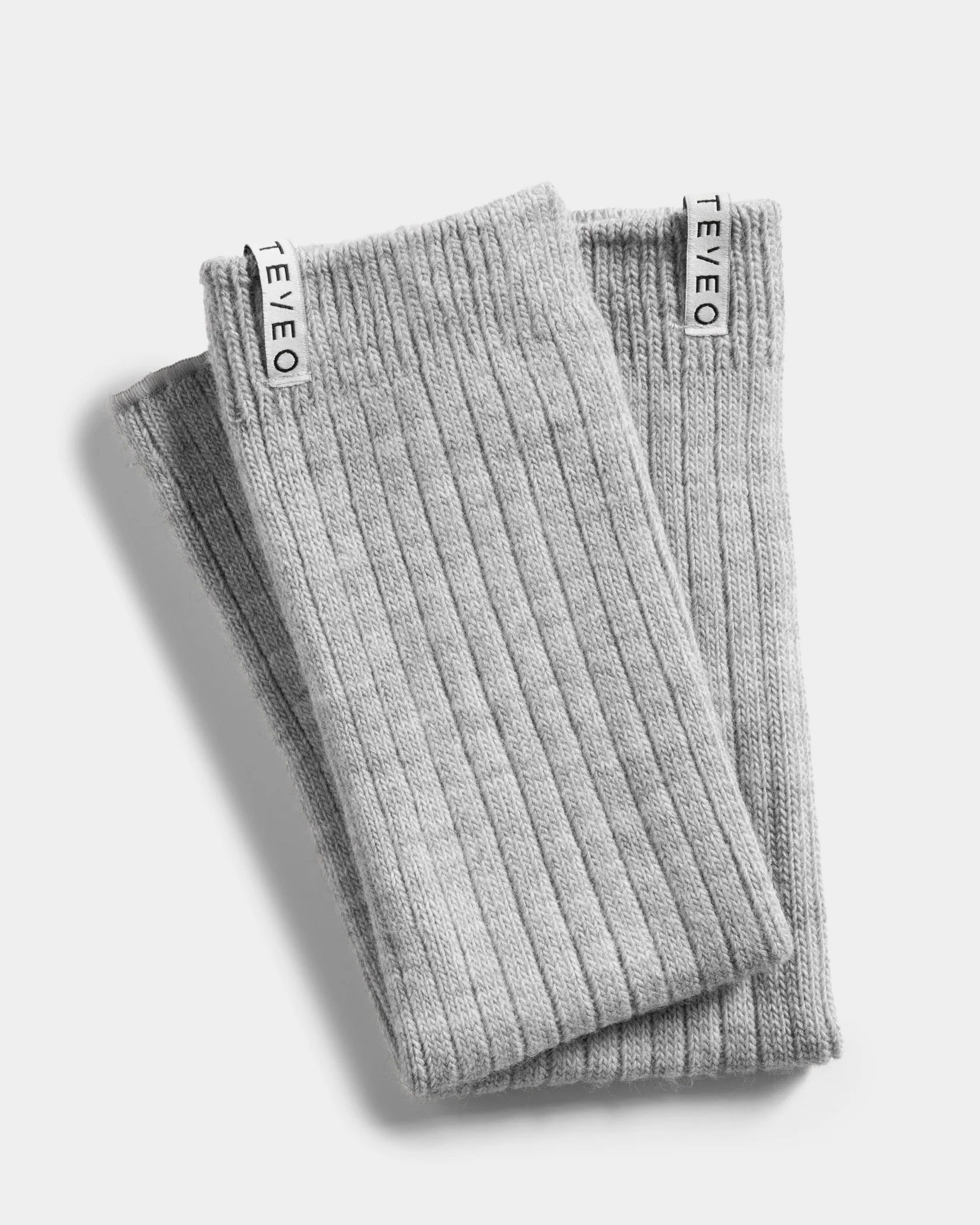 Knit Stulpen "Grau Meliert" - Image 4