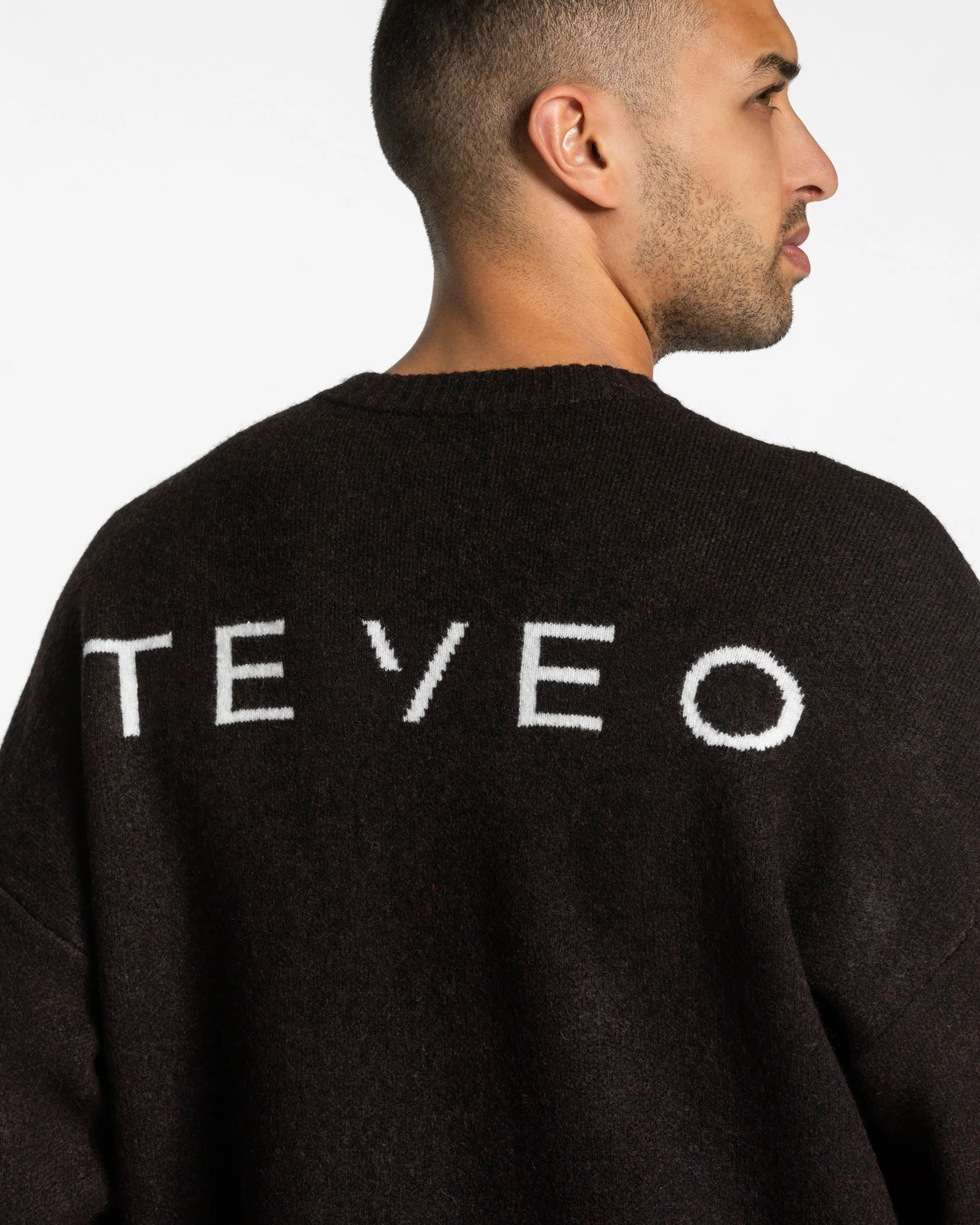 Knit Sweater "Dark Chocolate" - Image 4