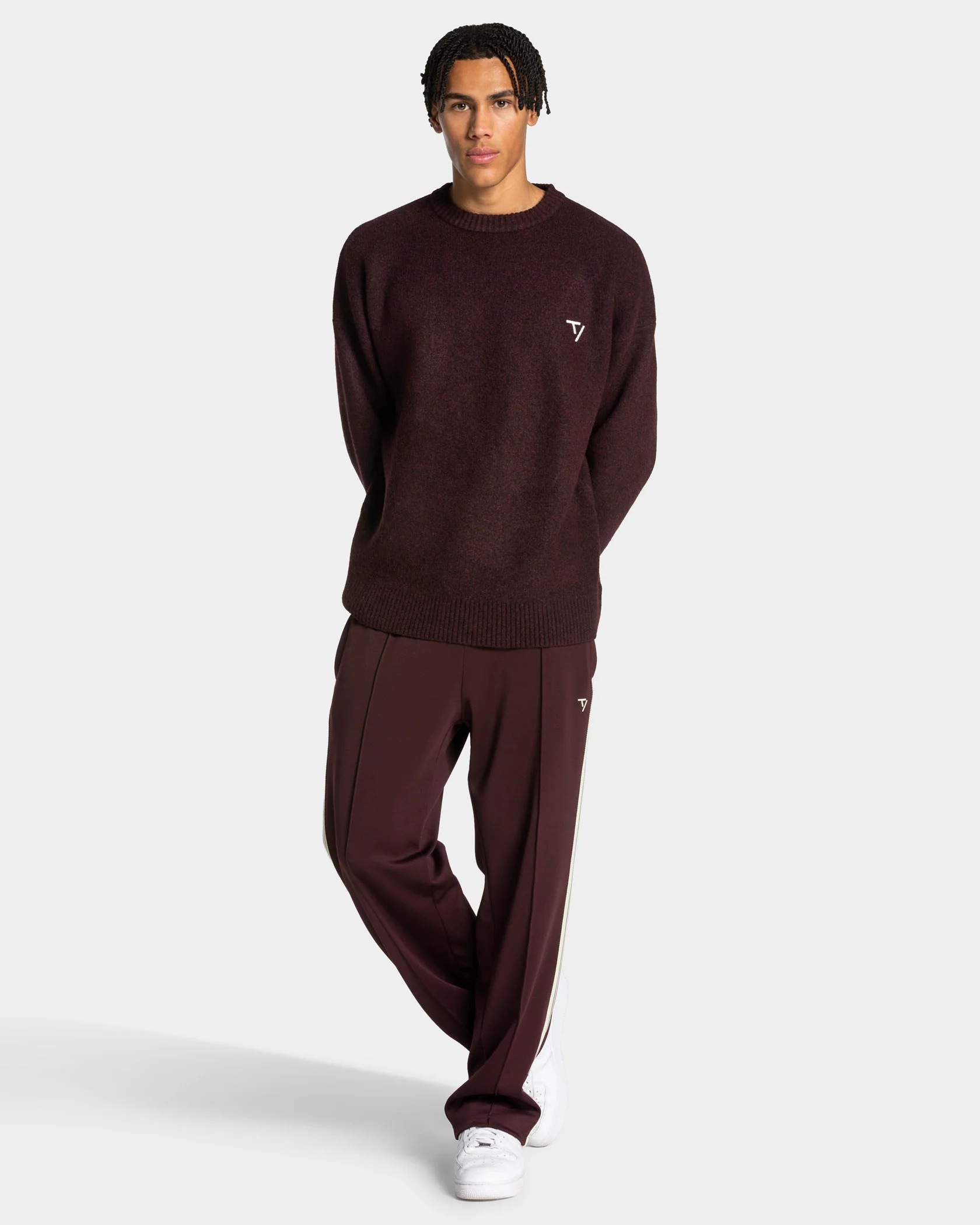 Knit Sweater "Merlot" - Image 3