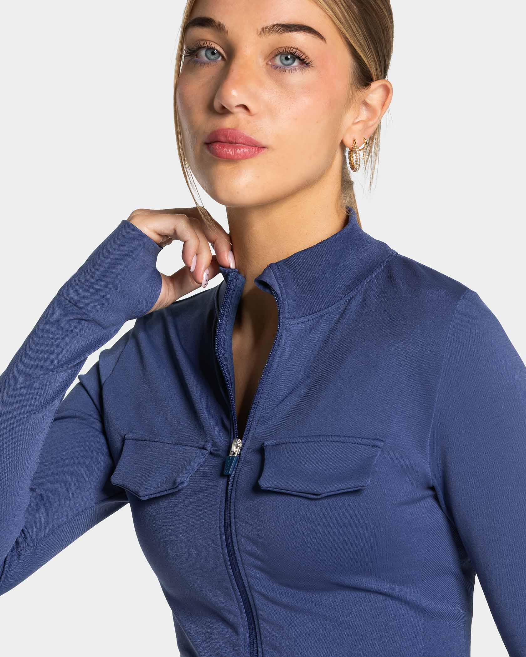 Lift Cargo Zip Jacke "Indigo" - Image 4