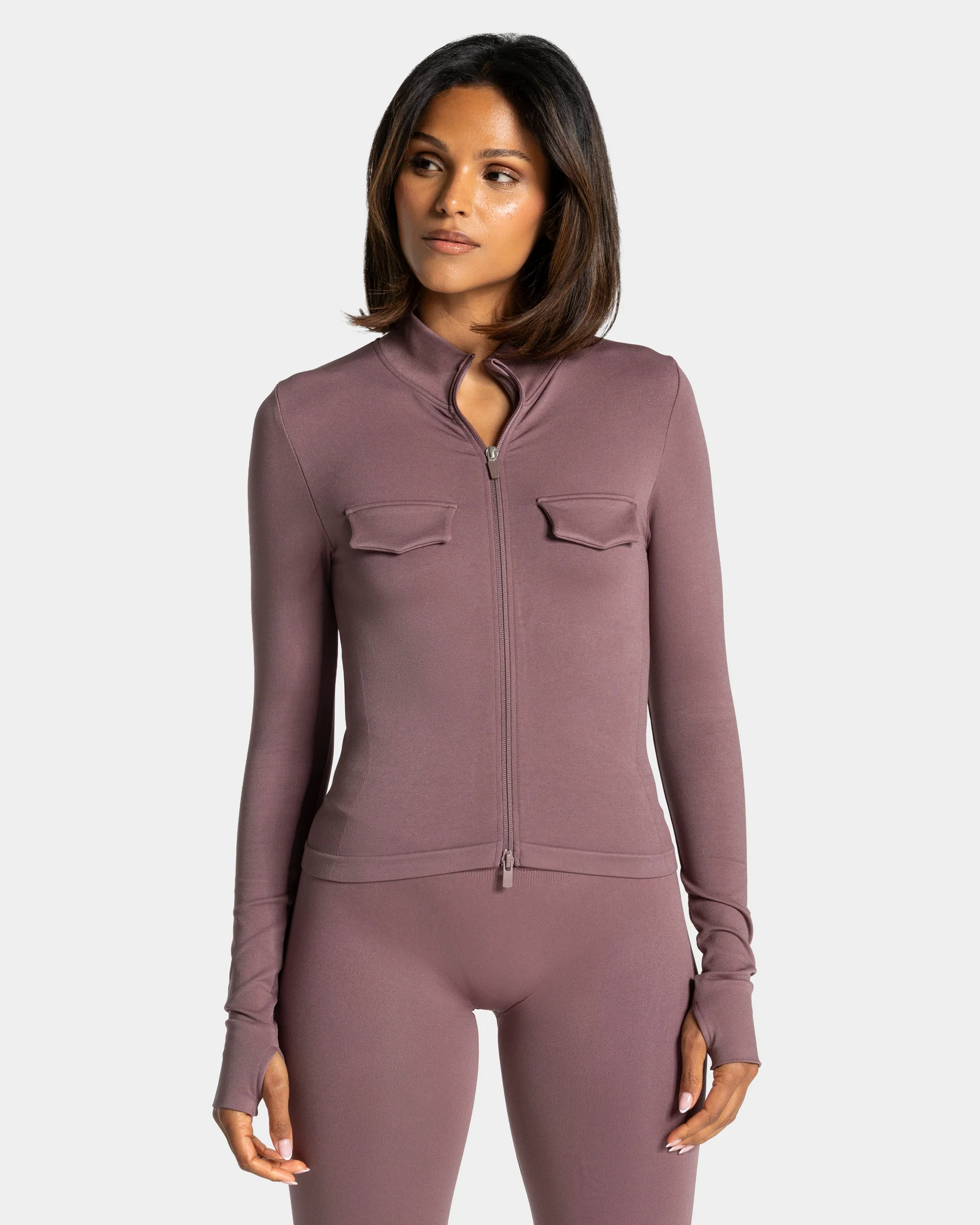 Lift Cargo Zip Jacke "Mauve"