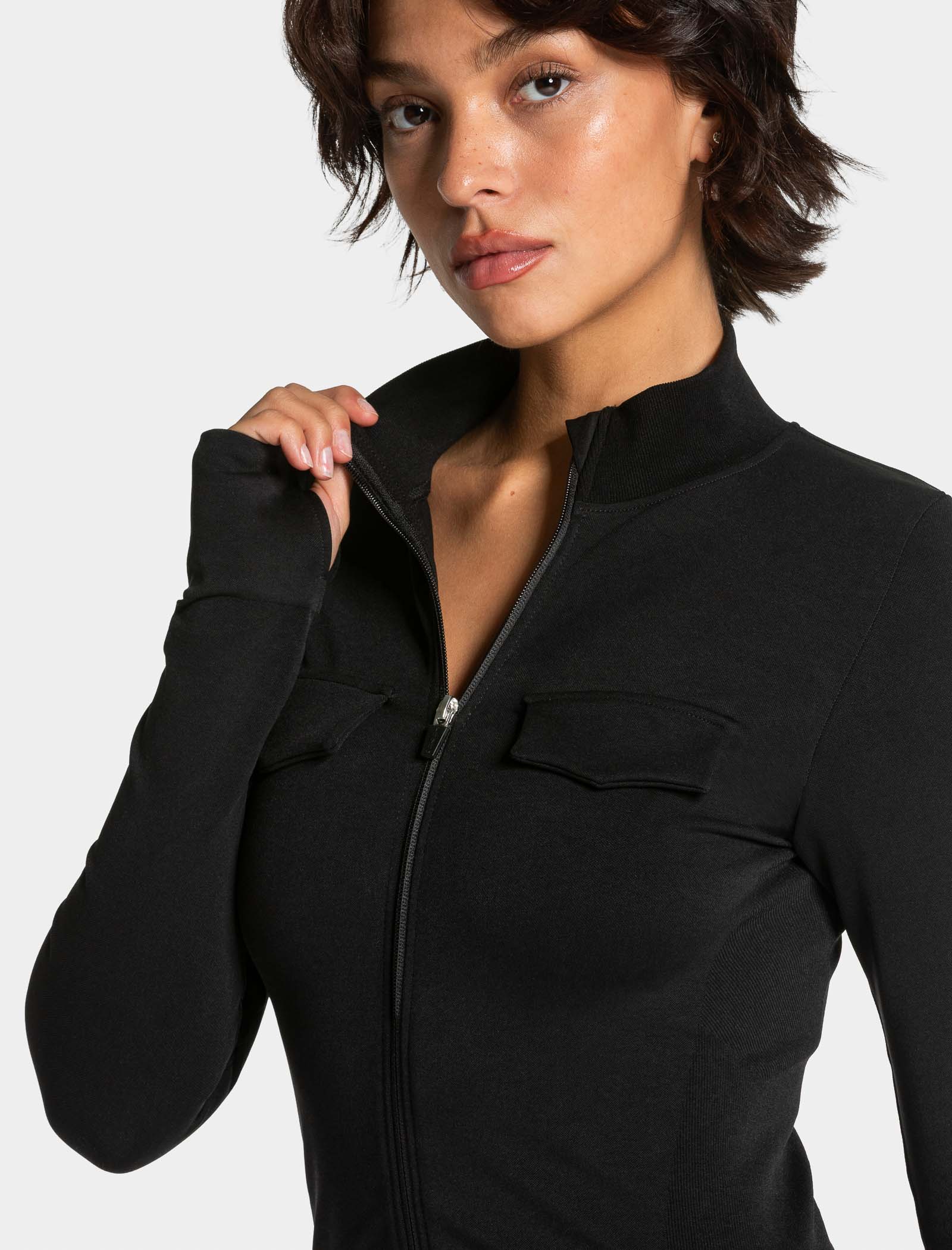 Lift Cargo Zip Jacke "Schwarz" - Image 4