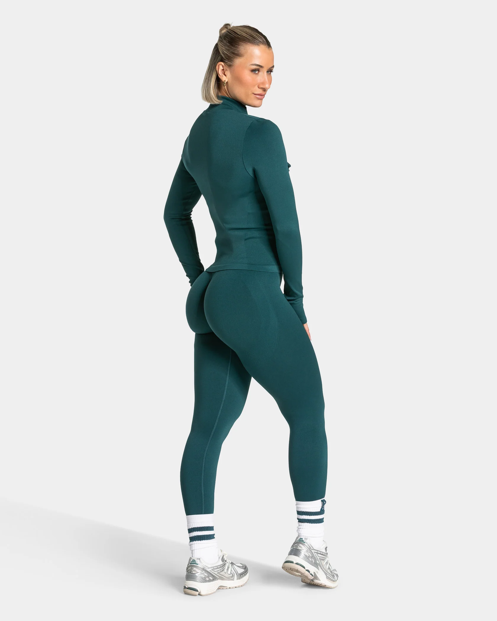 Lift Cargo Zip Jacke "Teal" - Image 5