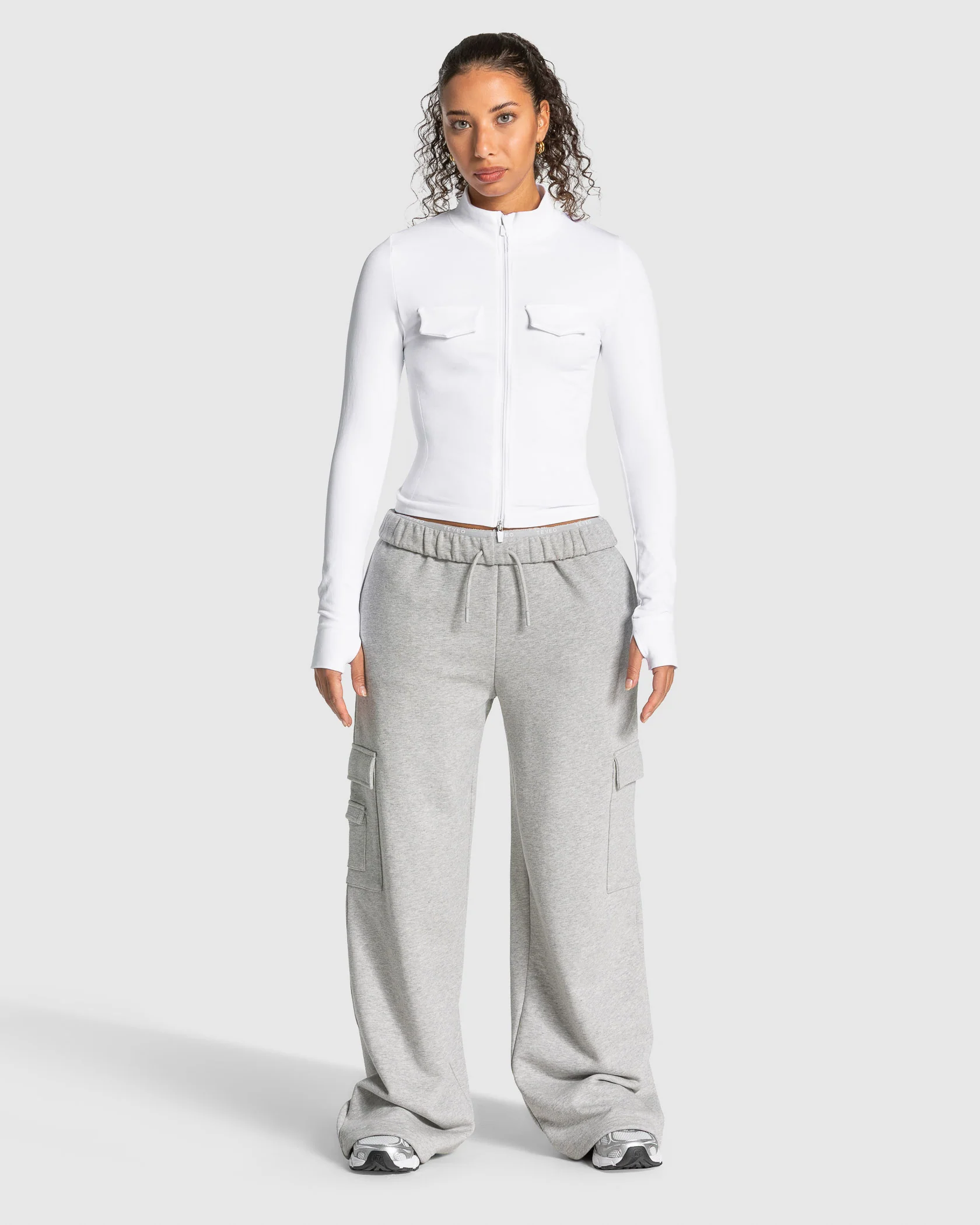 Lift Cargo Zip Jacke "Weiß" - Image 3