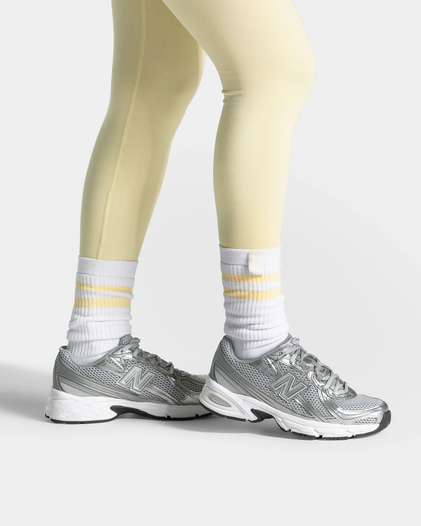 Lift Chunky Socken (2er-Pack) "Butter Yellow" - Image 5