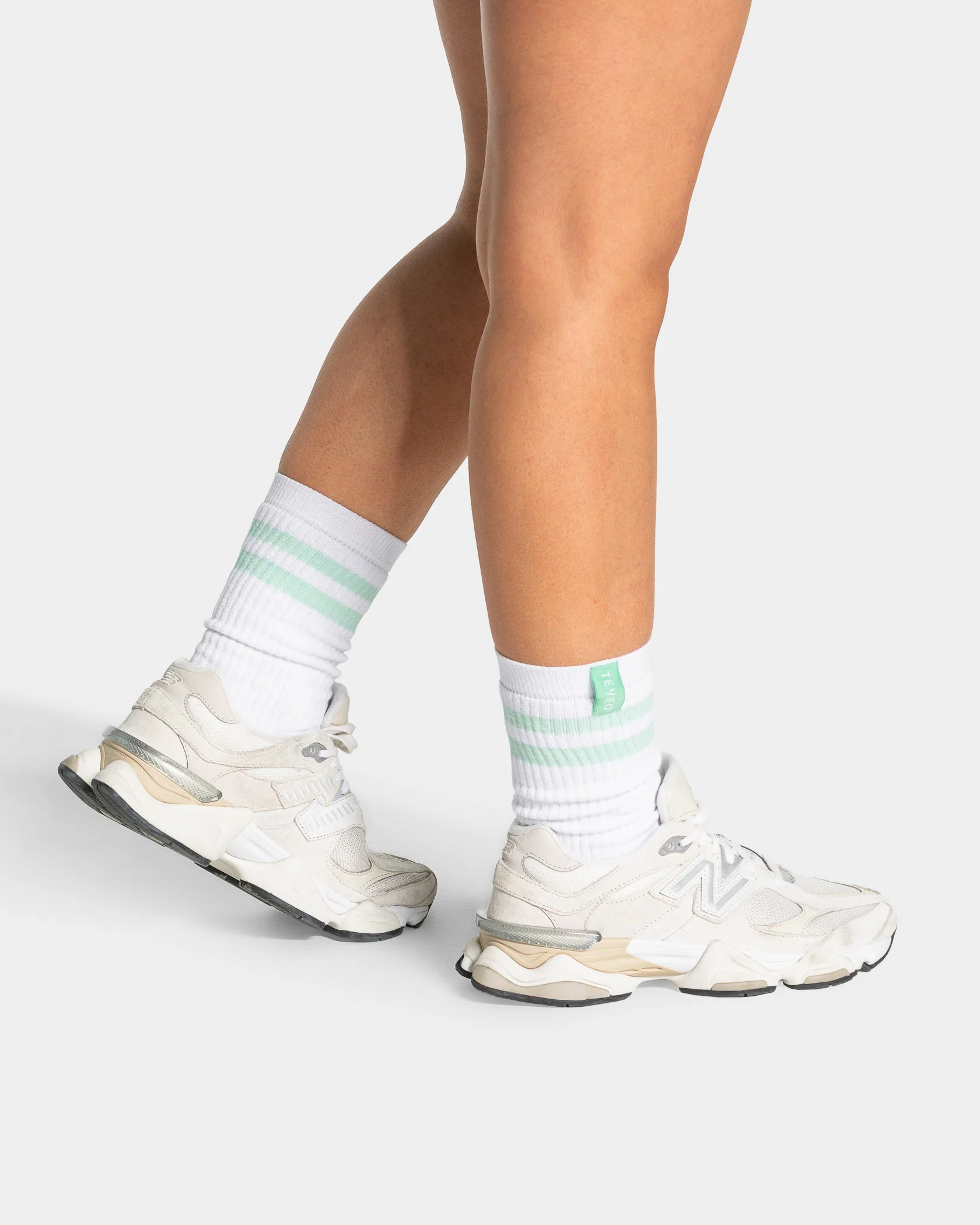 Lift Chunky Socken (2er-Pack) "Mint/Weiß" - Image 5