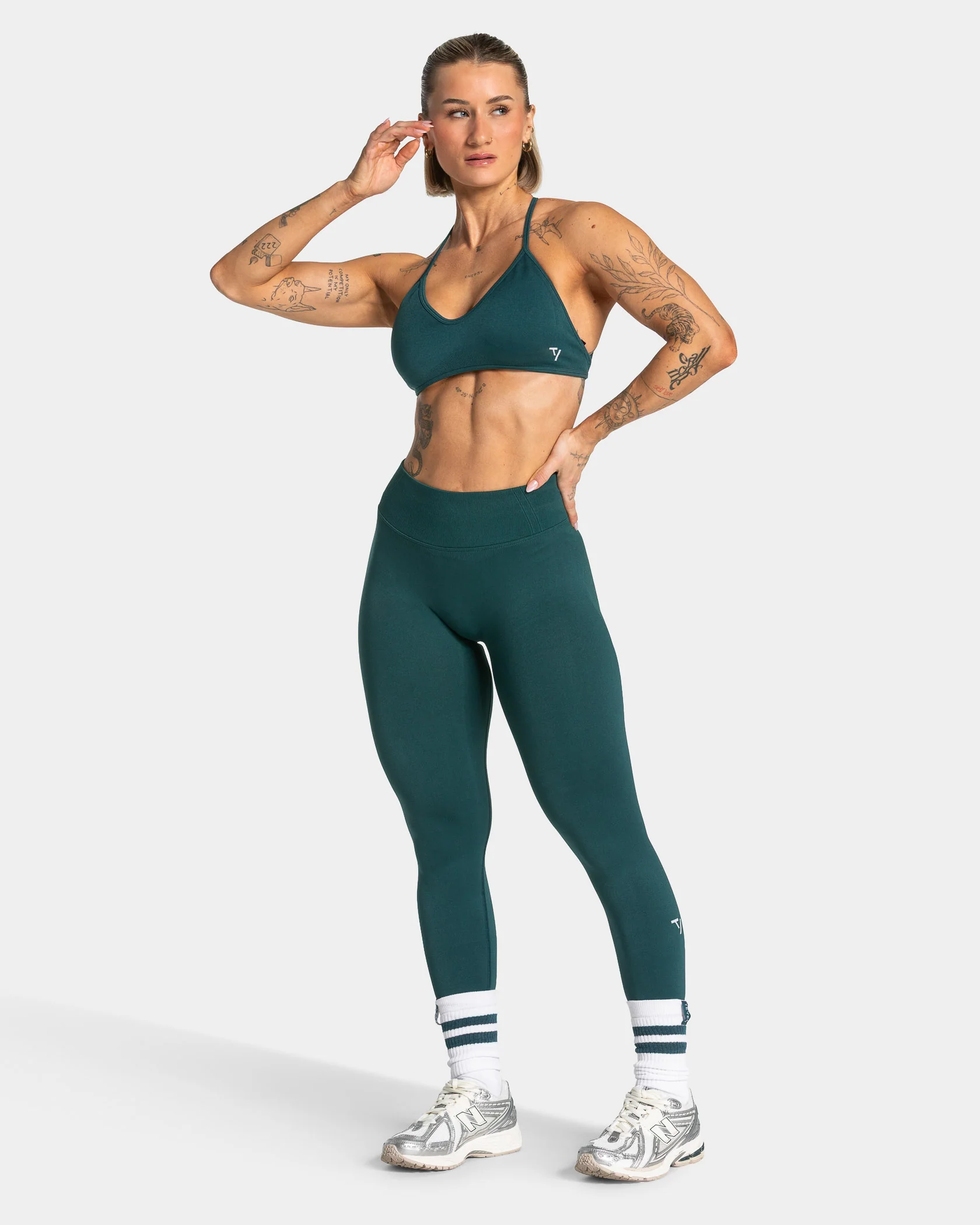 Lift Leggings "Teal" - Image 3