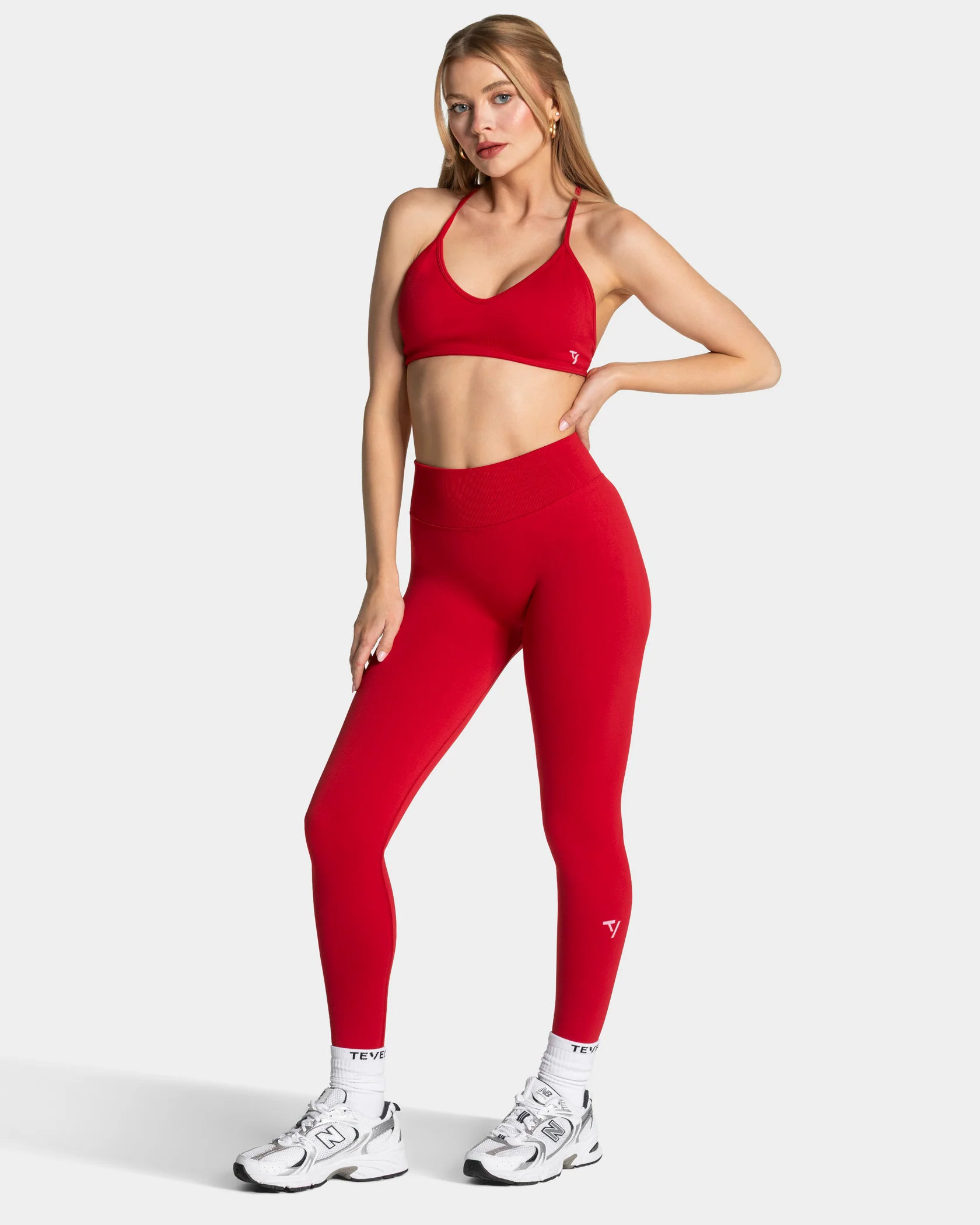 Lift Sculpt Scrunch Leggings "Chili" - Image 3