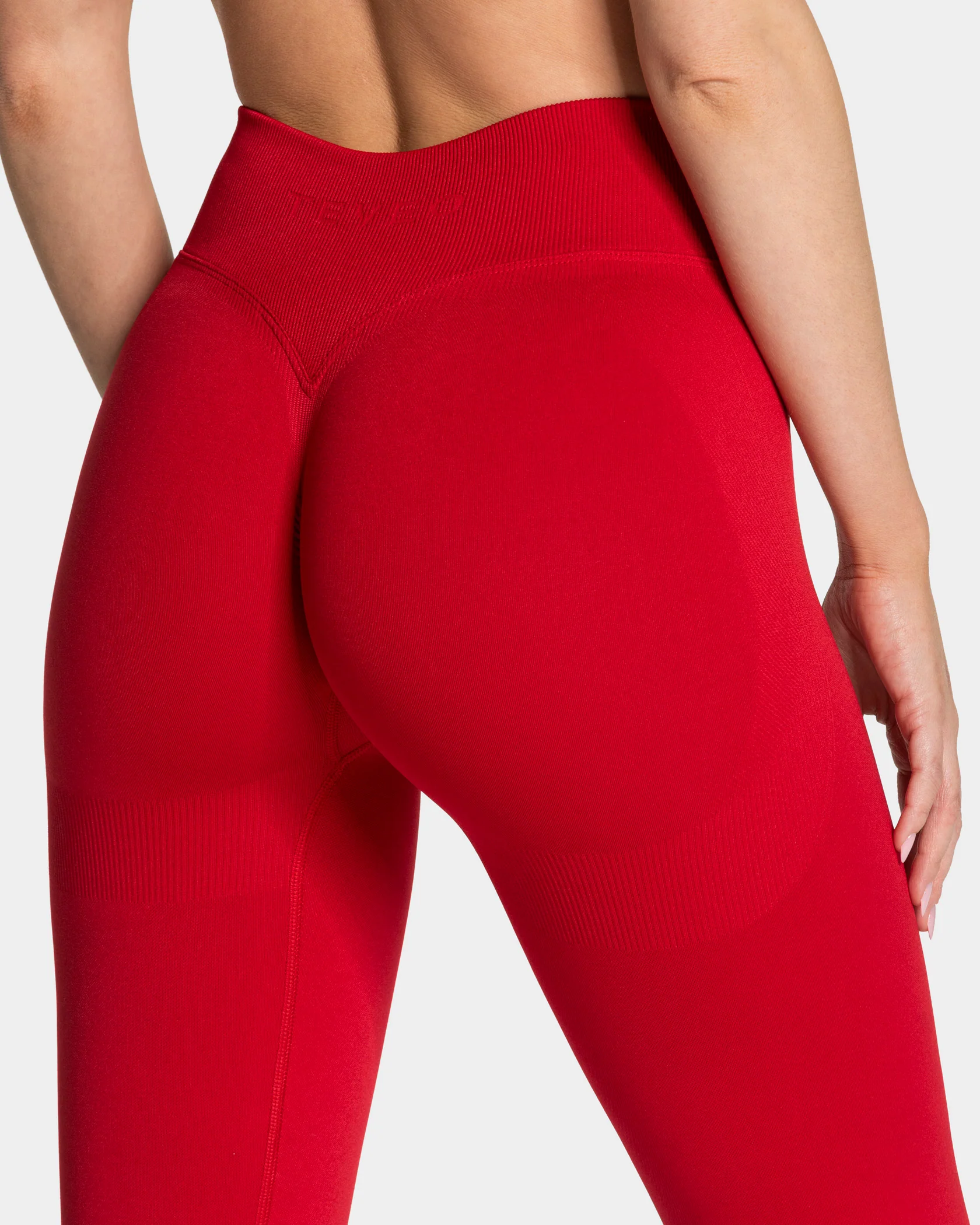 Lift Sculpt Scrunch Leggings "Chili" - Image 4