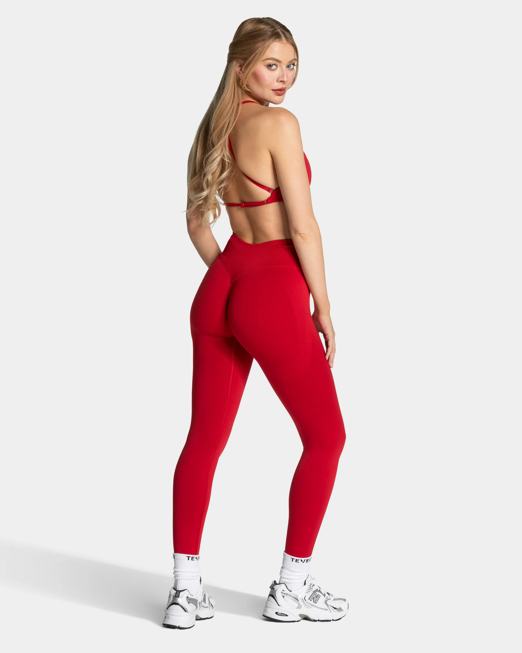 Lift Sculpt Scrunch Leggings "Chili" - Image 5