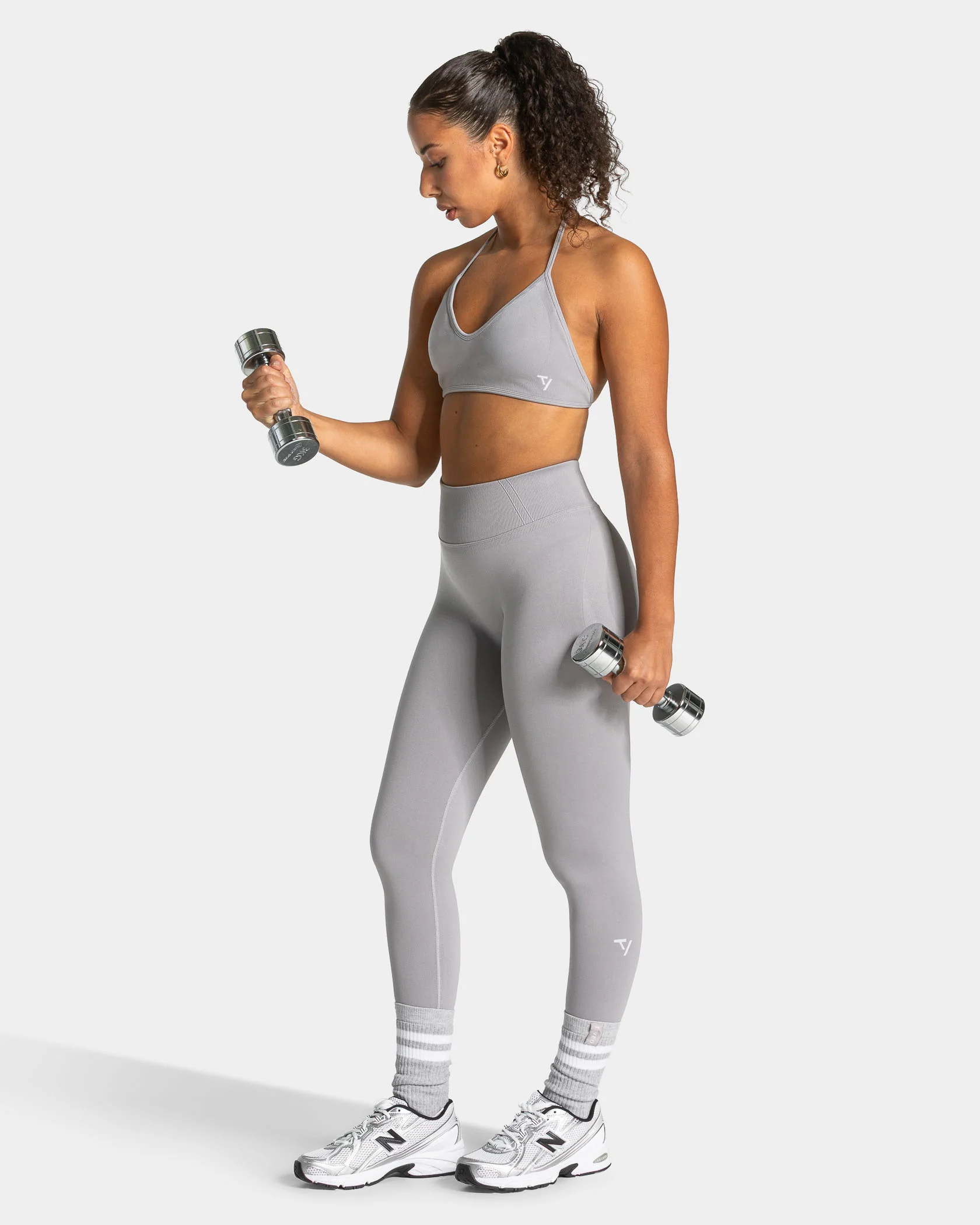 Lift Sculpt Scrunch Leggings "Hellgrau" - Image 3