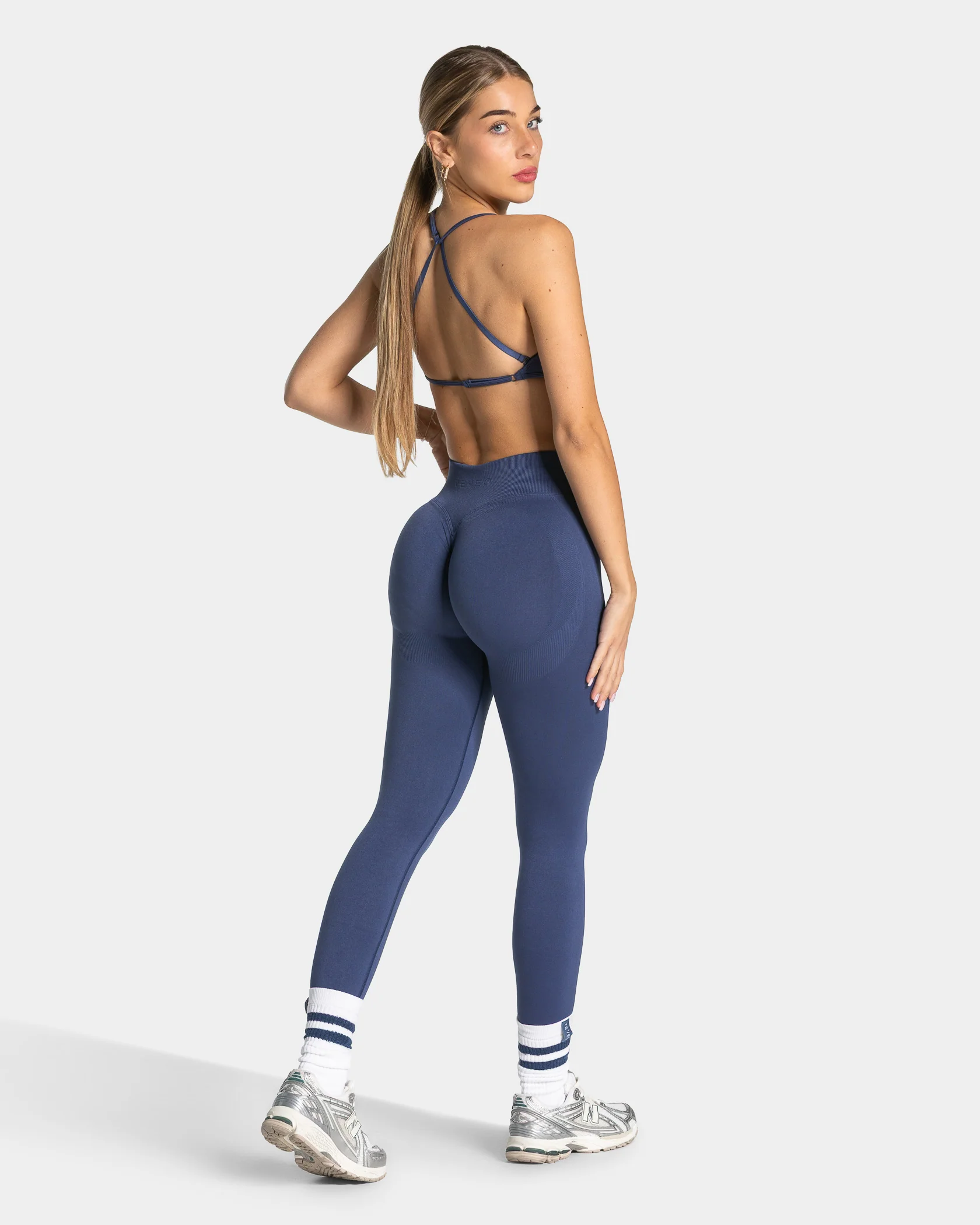 Lift Sculpt Scrunch Leggings "Indigo" - Image 5
