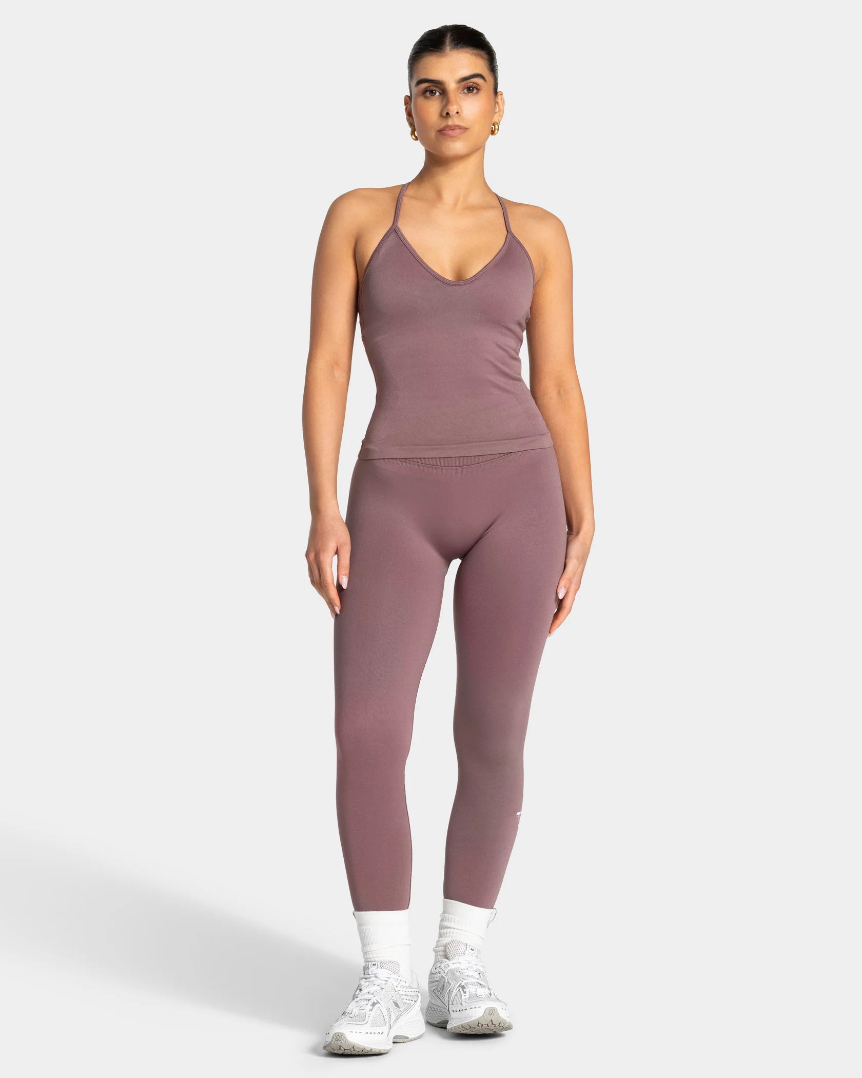 Lift Sculpt Scrunch Leggings "Mauve" - Image 3