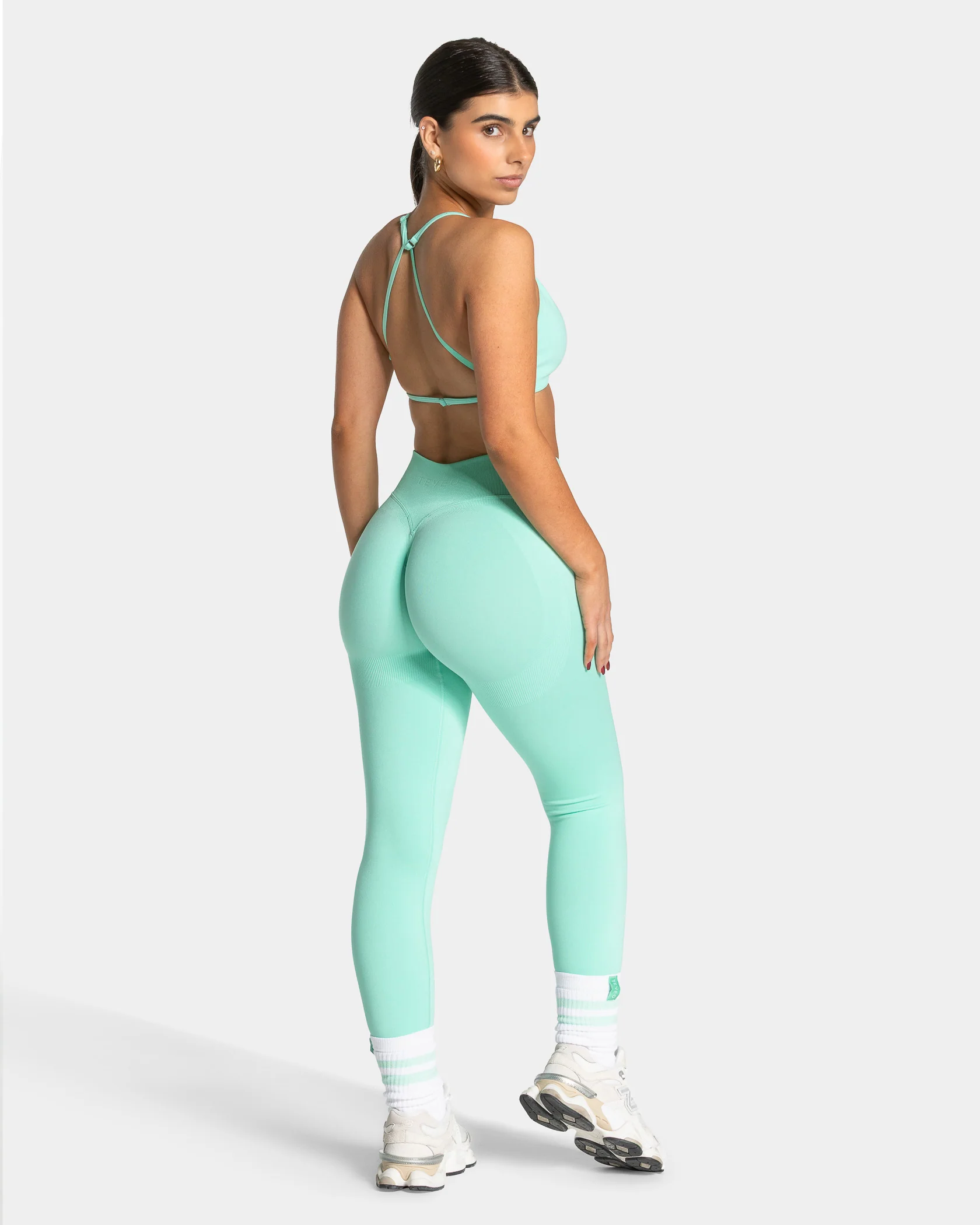 Lift Sculpt Scrunch Leggings "Mint" - Image 5