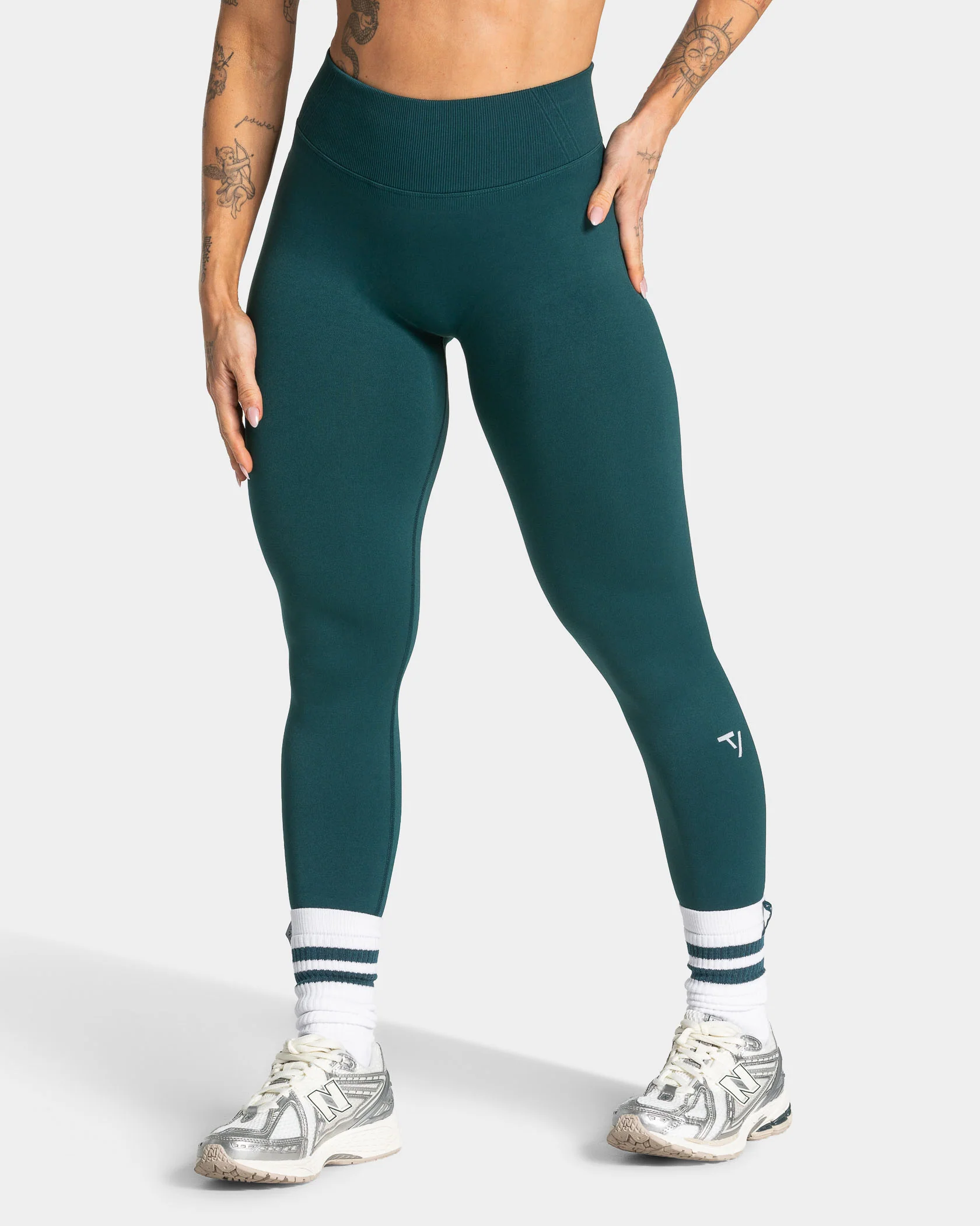 Lift Sculpt Scrunch Leggings "Teal" - Image 2