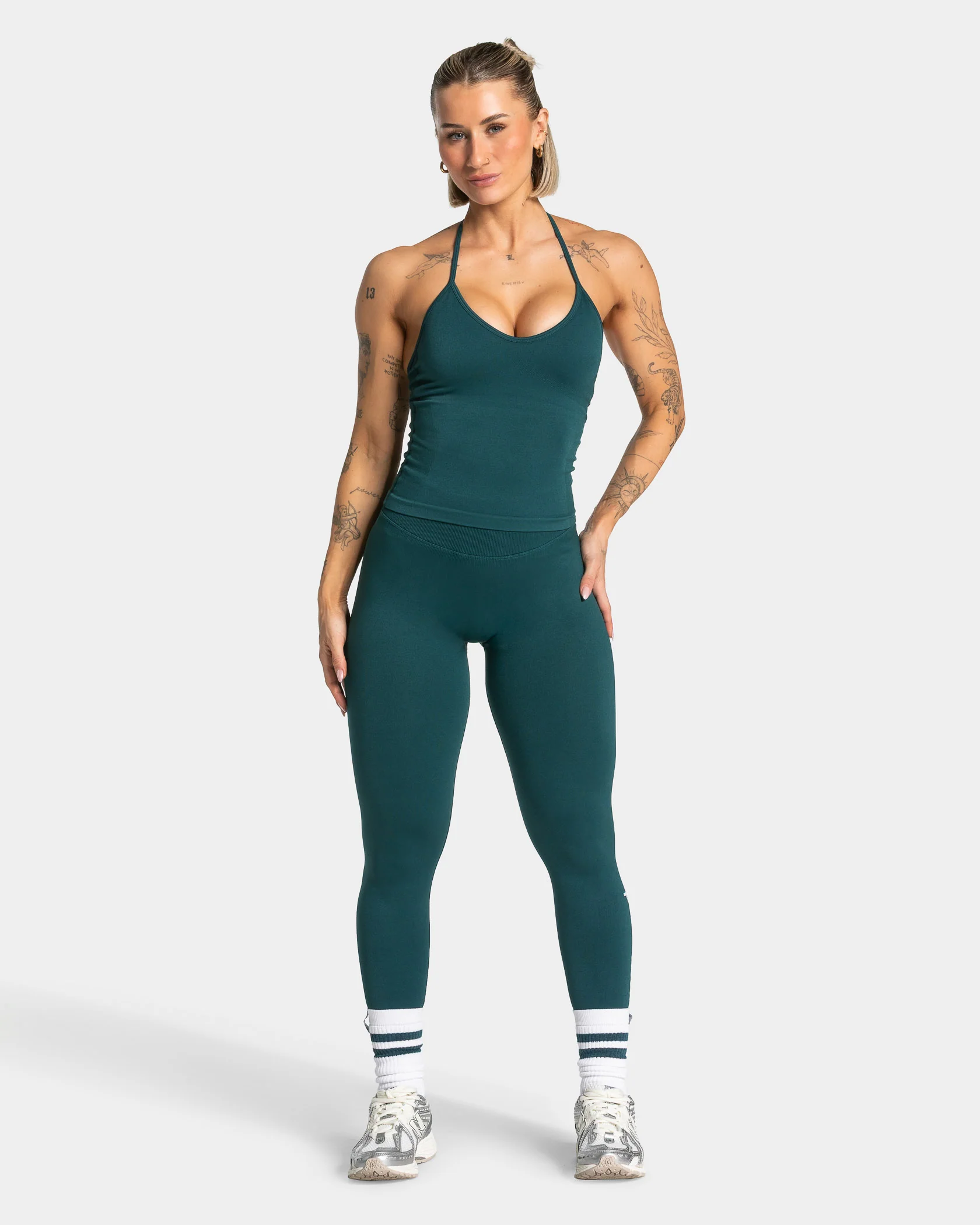 Lift Sculpt Scrunch Leggings "Teal" - Image 3