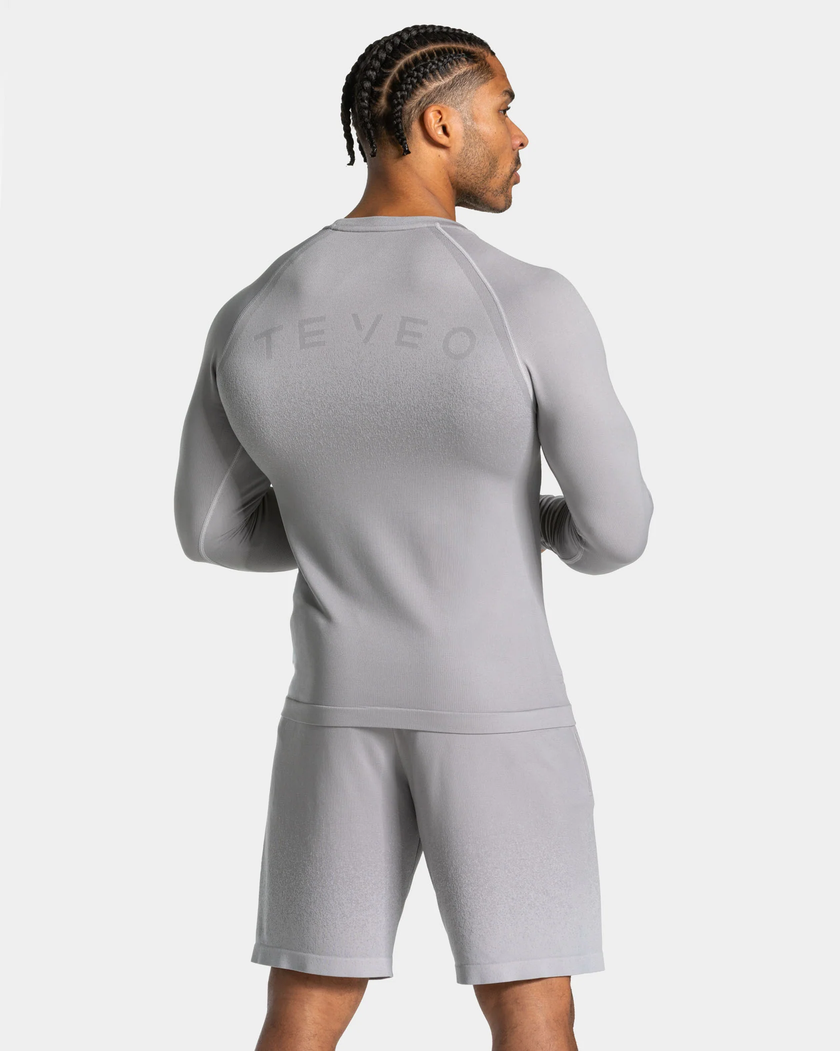 Lift Seamless Longsleeve "Hellgrau" - Image 2