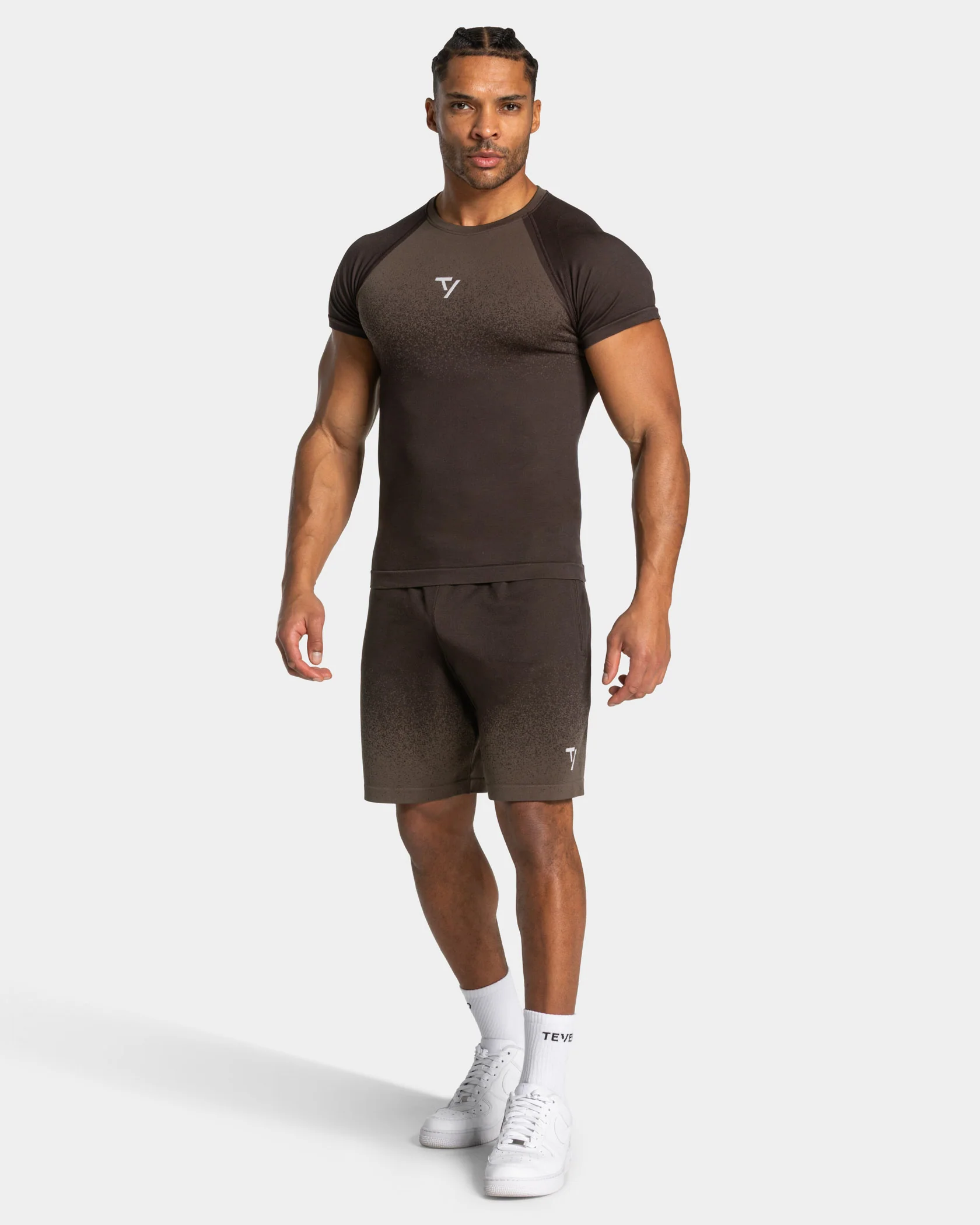 Lift Seamless Shorts "Dark Chocolate" - Image 3