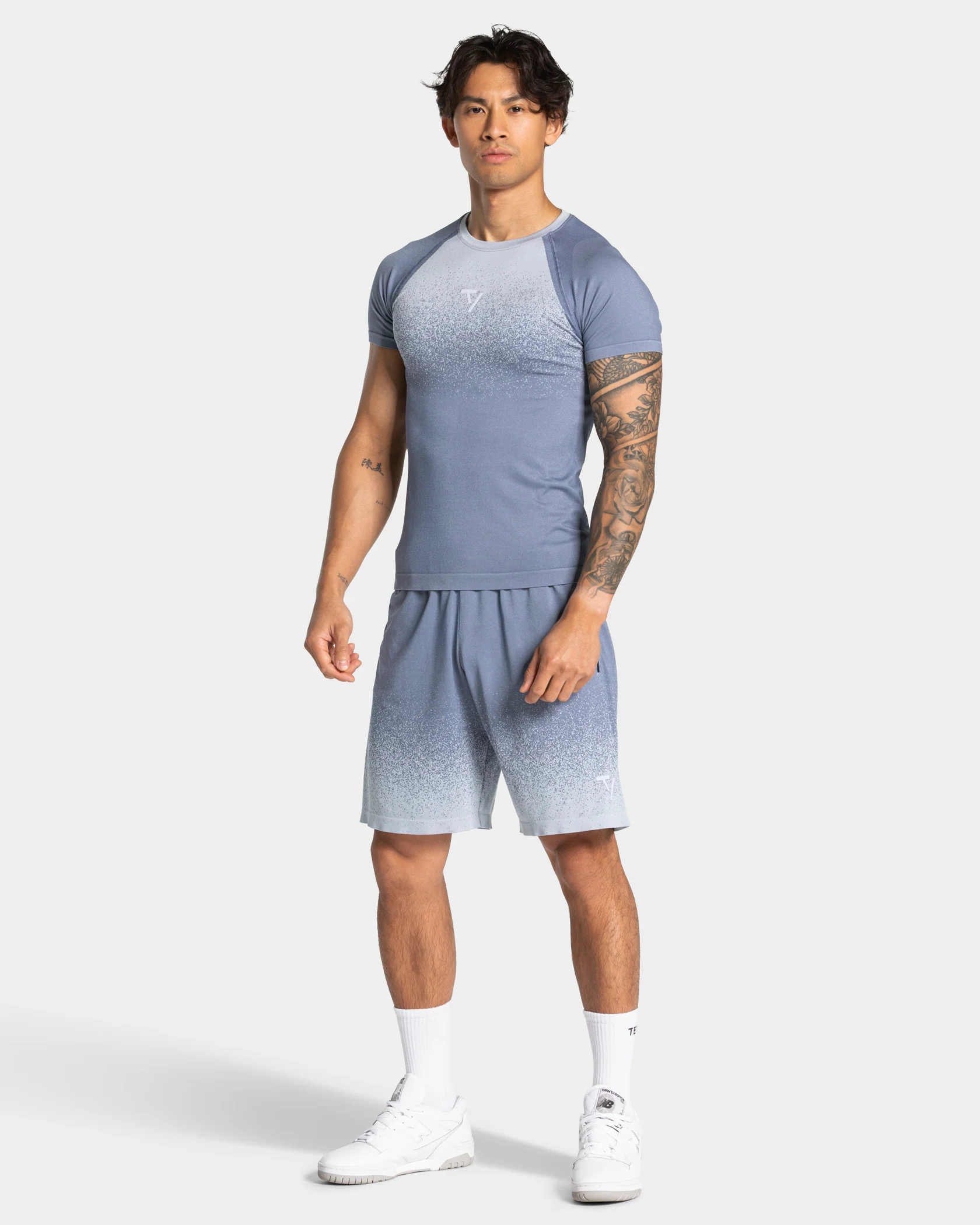 Lift Seamless Shorts "Stahlblau" - Image 3