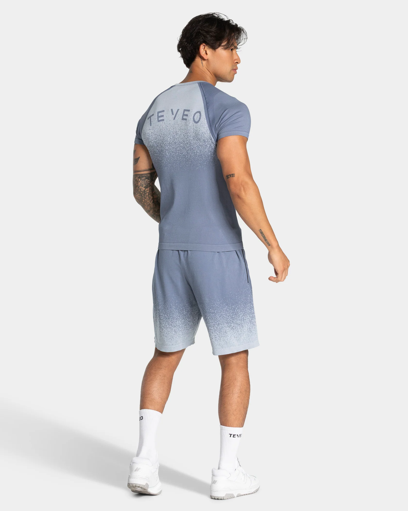 Lift Seamless Shorts "Stahlblau" - Image 5