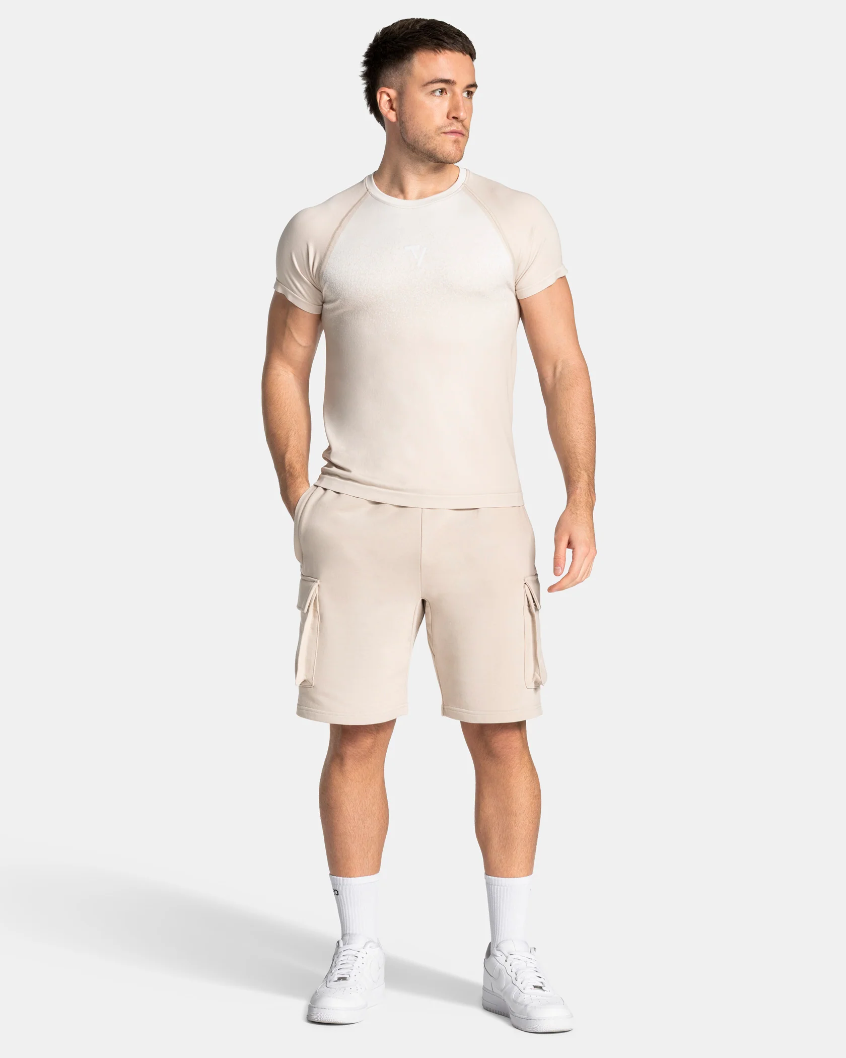 Lift Seamless T-Shirt "Cream" - Image 3
