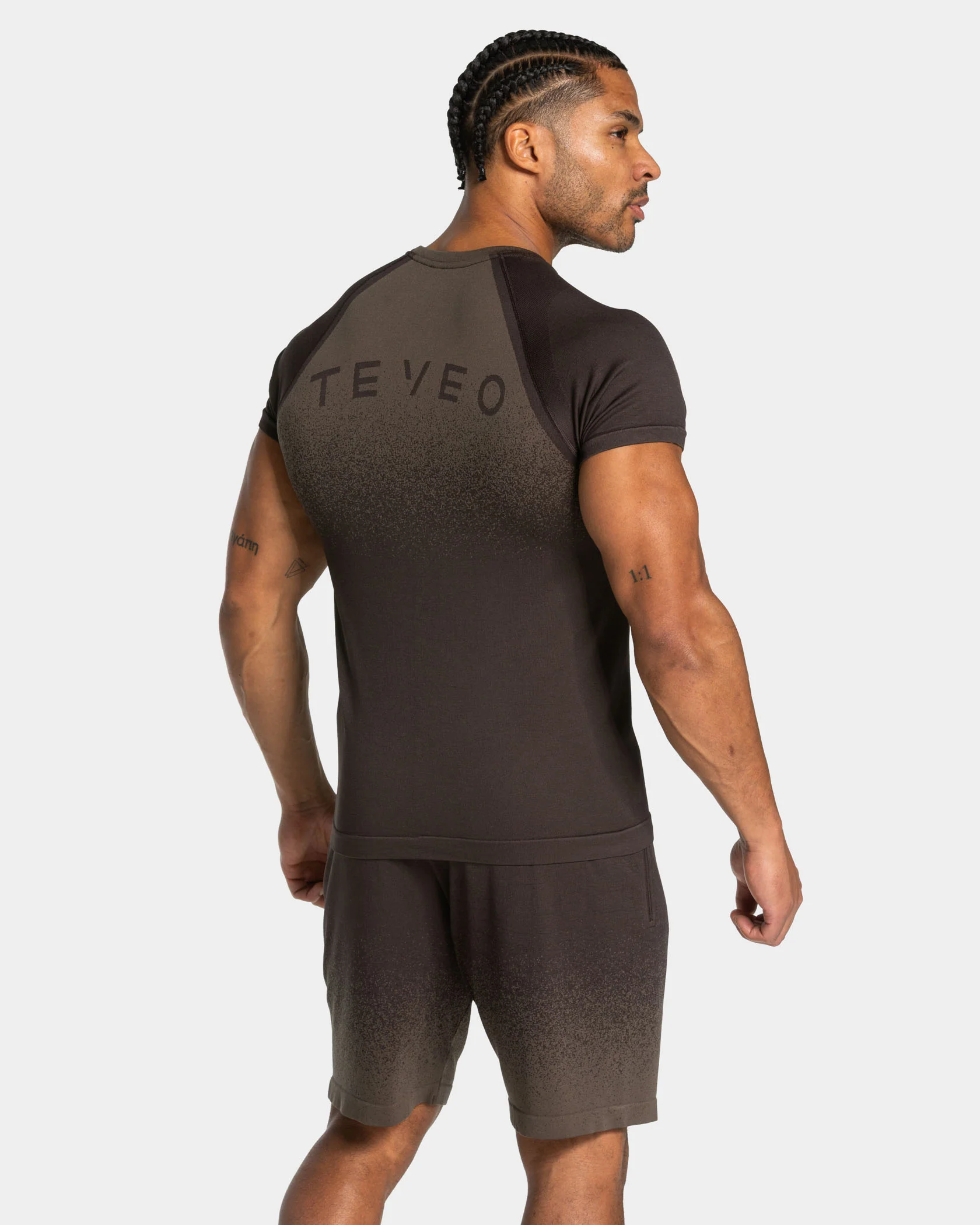 Lift Seamless T-Shirt "Dark Chocolate" - Image 2