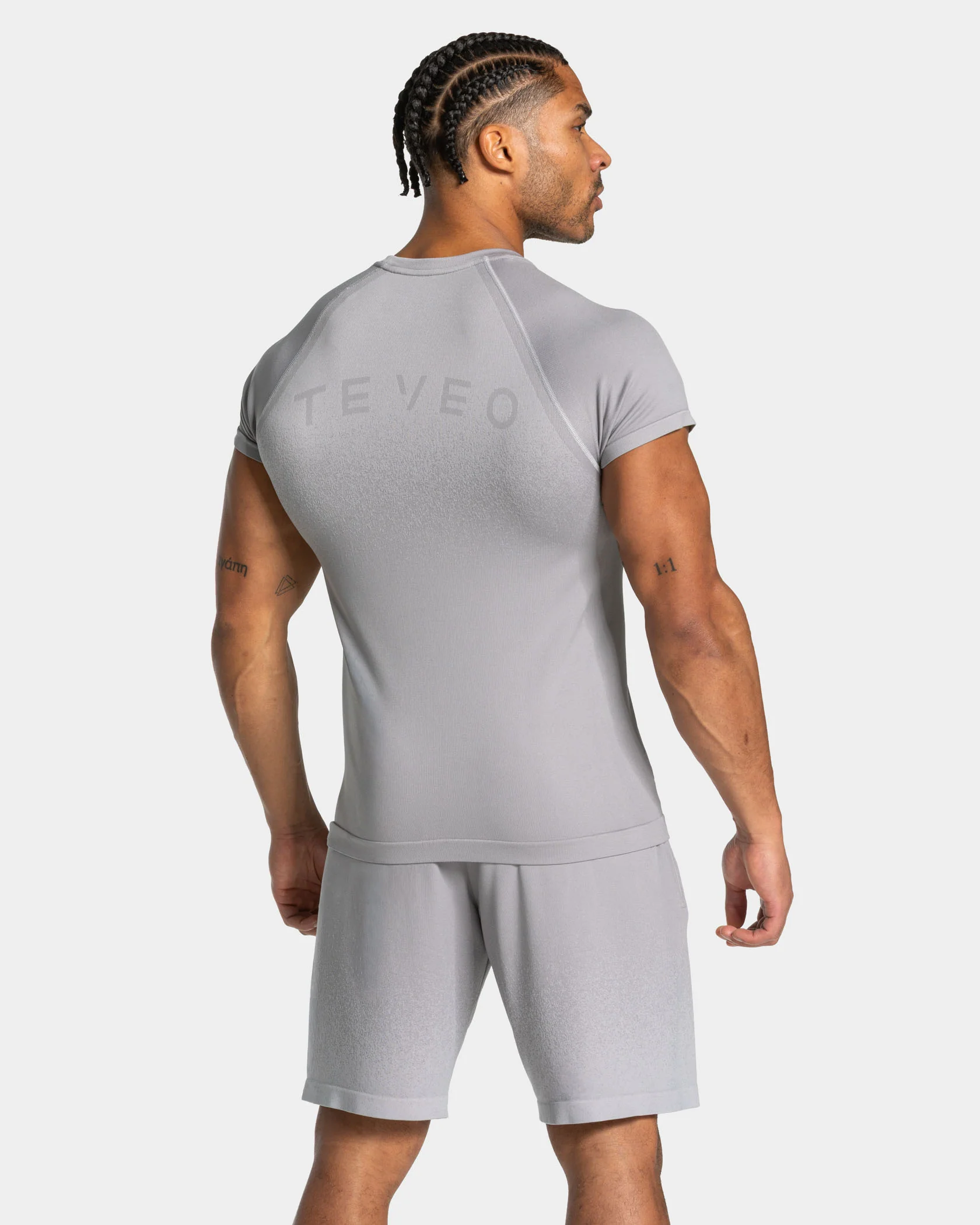 Lift Seamless T-Shirt "Hellgrau" - Image 2