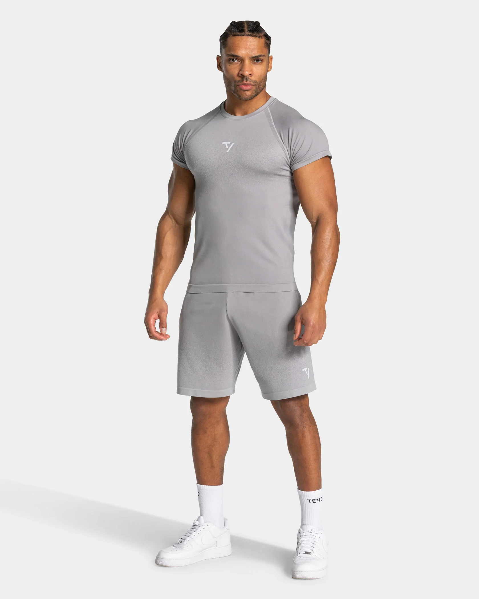 Lift Seamless T-Shirt "Hellgrau" - Image 3