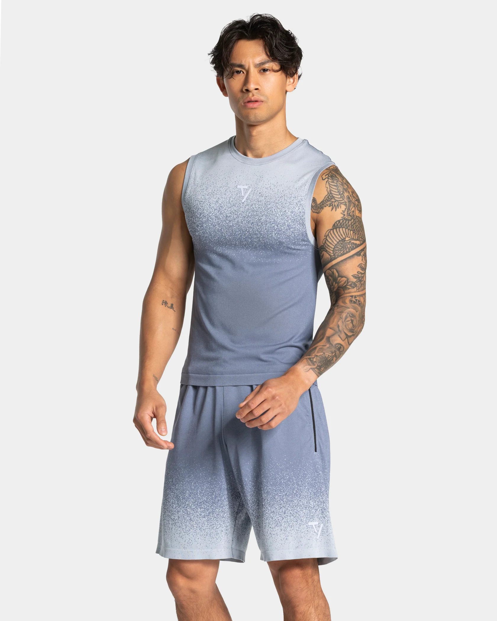 Lift Seamless Tank "Stahlblau"
