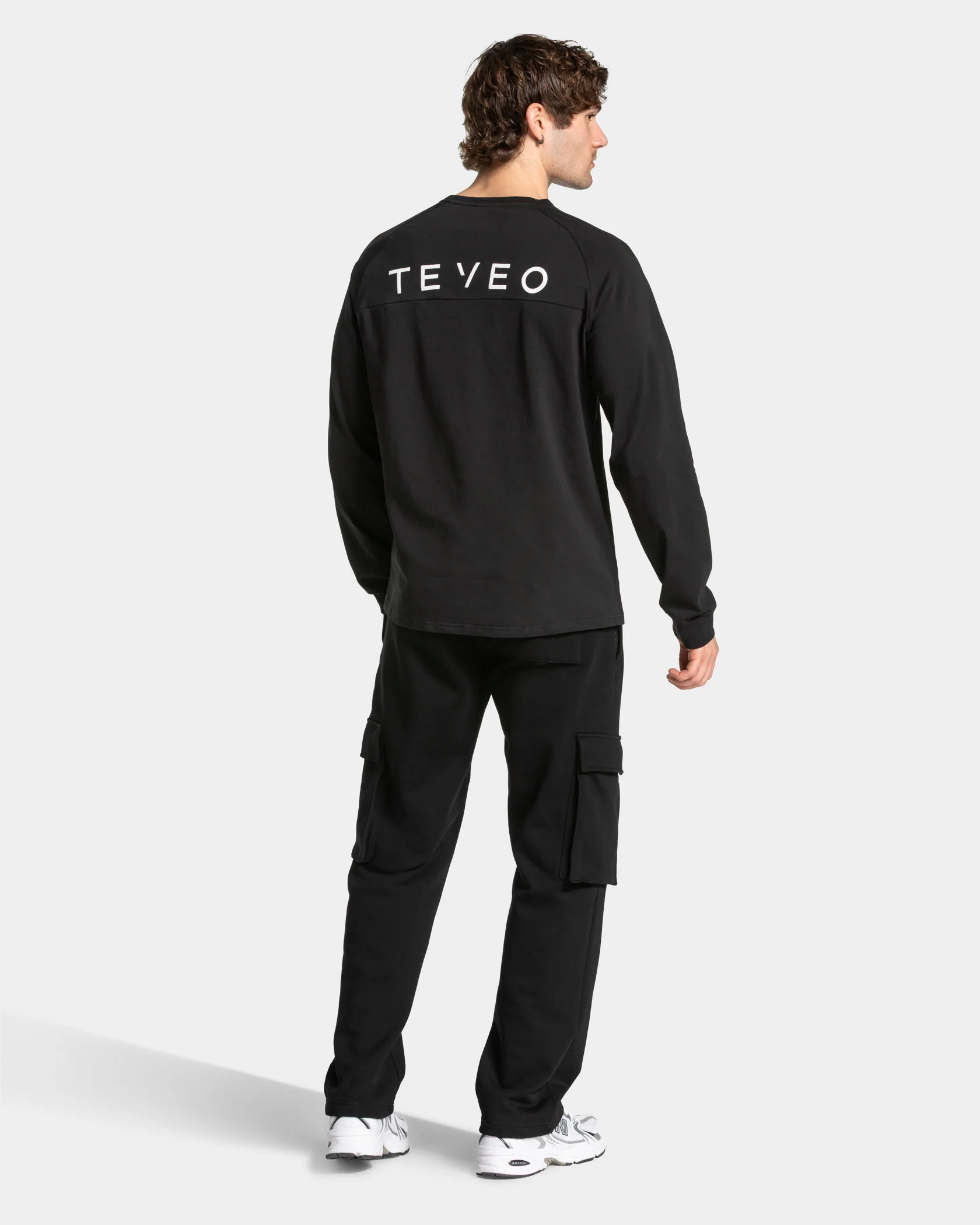 Lift Wide Leg Cargo Jogger "Schwarz" - Image 5