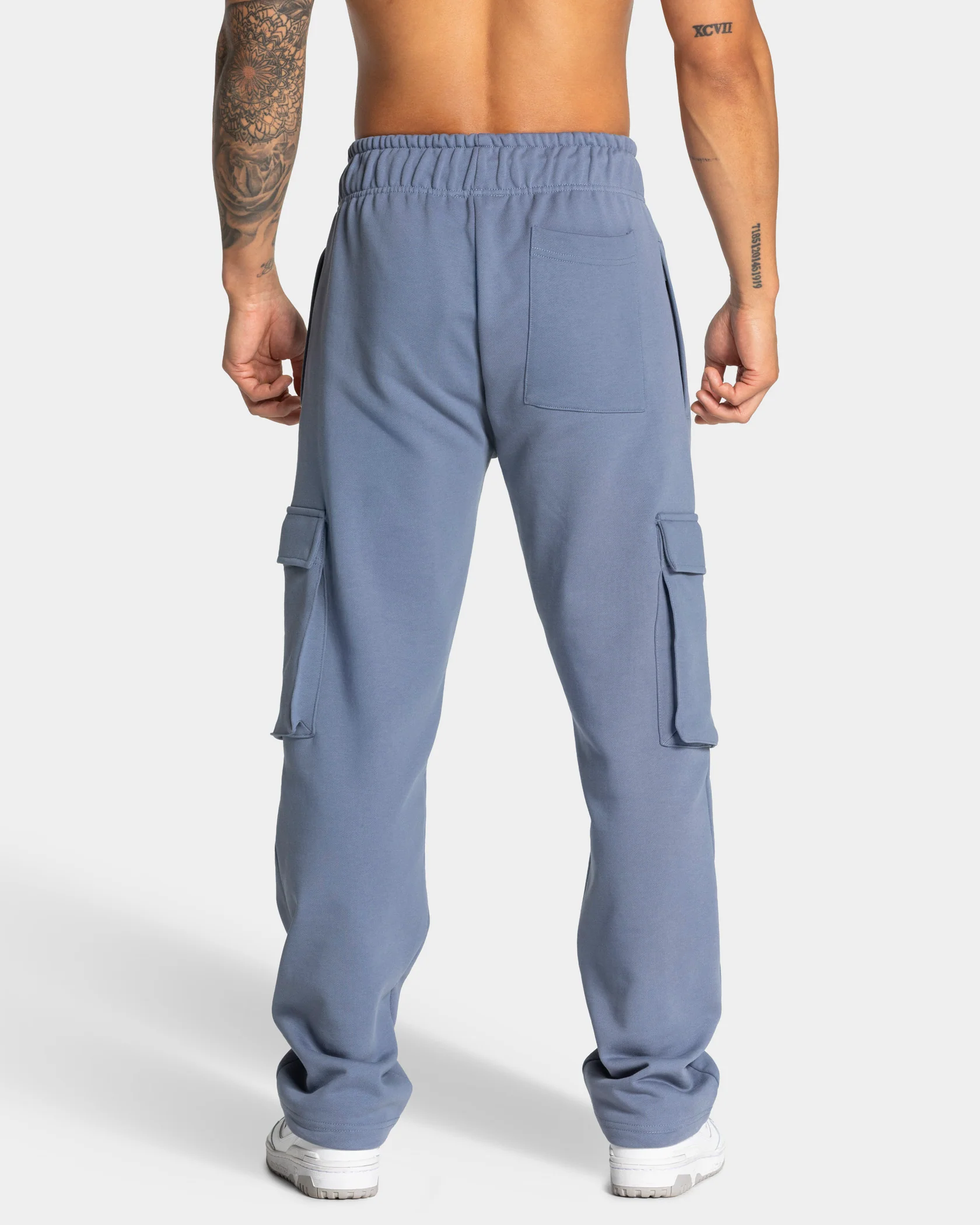 Lift Wide Leg Cargo Jogger "Stahlblau" - Image 2