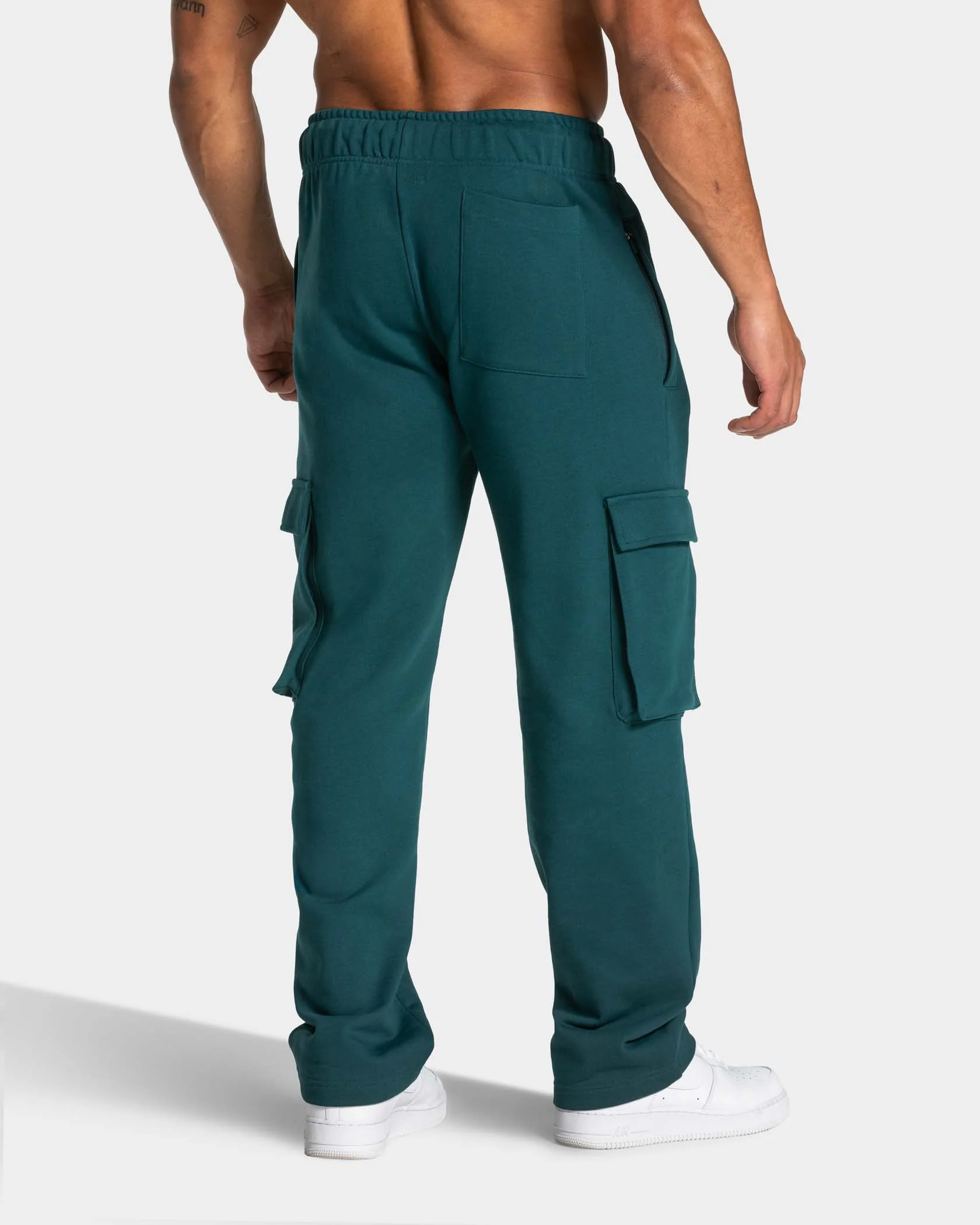 Lift Wide Leg Cargo Jogger "Teal" - Image 2