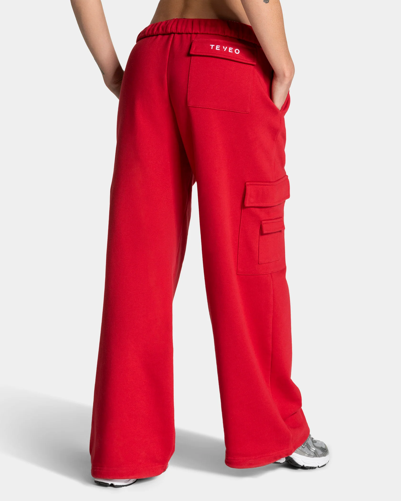 Lift Wide Leg Cargo Jogger "Chili" - Image 2