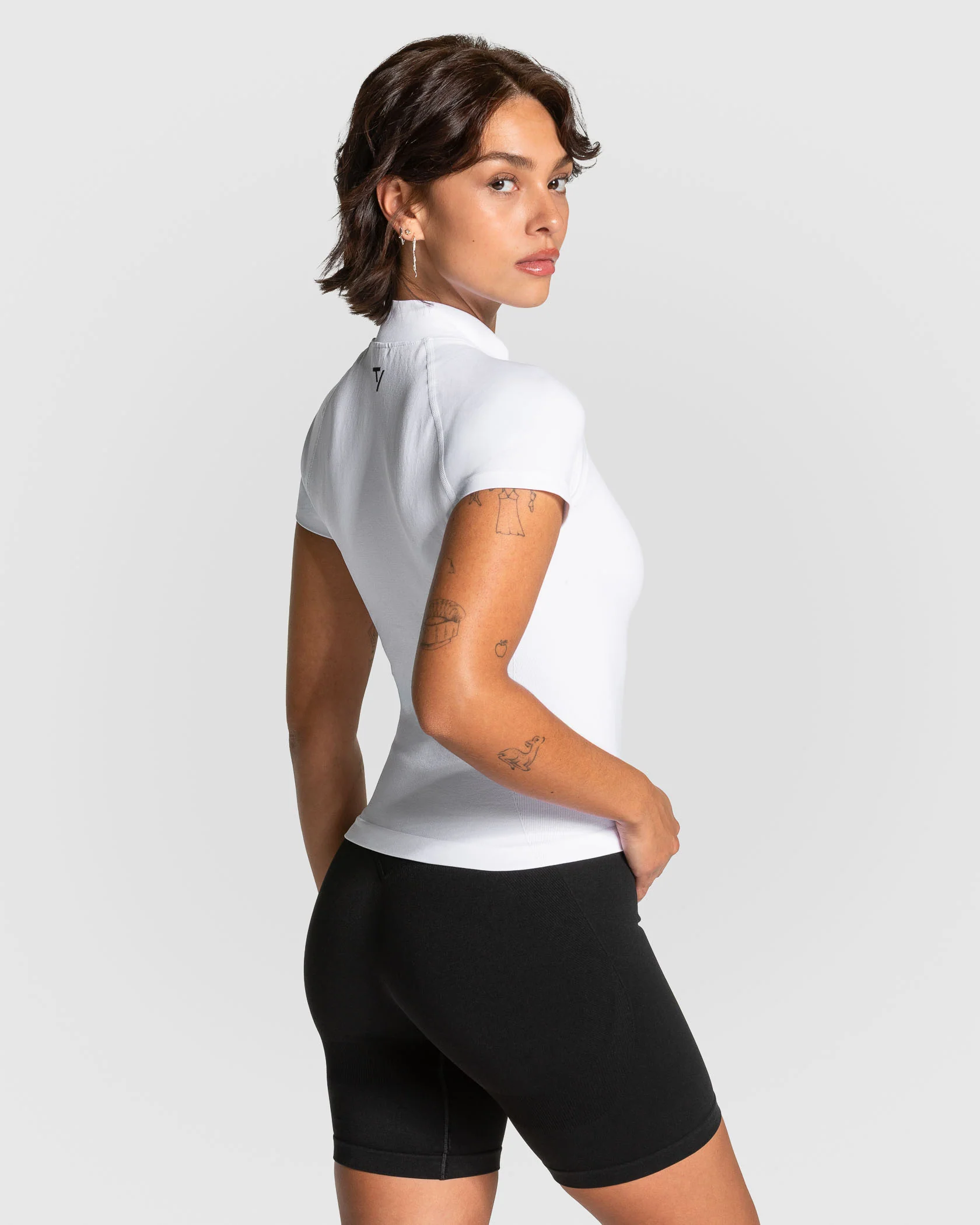 Lift Zip Shortsleeve "Weiß" - Image 2