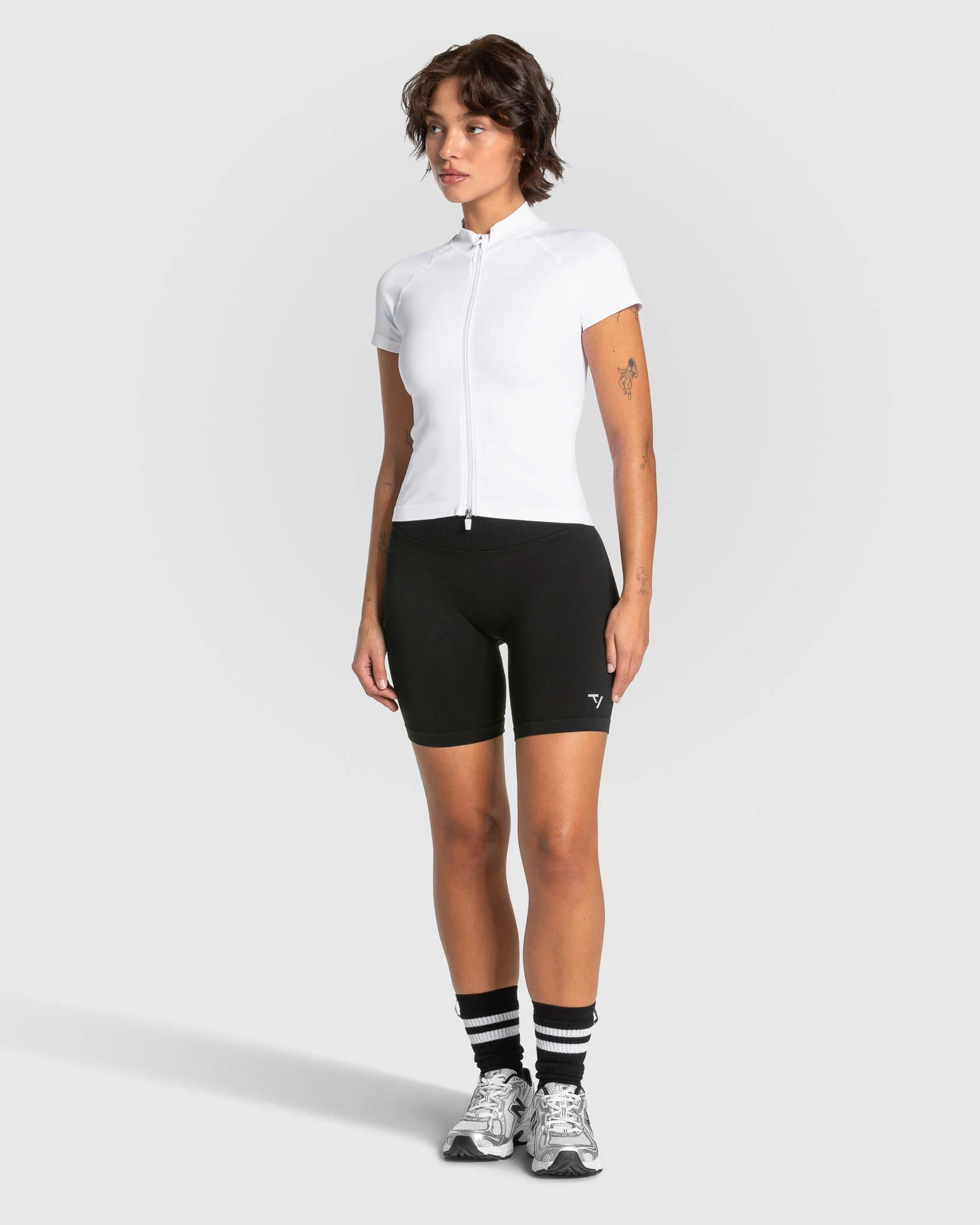 Lift Zip Shortsleeve "Weiß" - Image 3